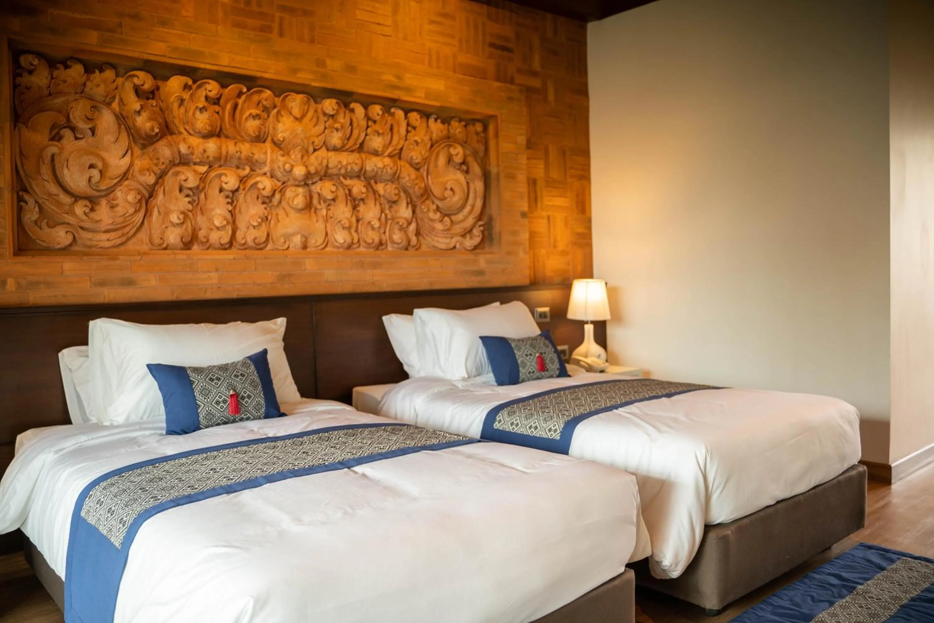 Bedroom, Bed in Phor Liang Meun Terracotta Arts