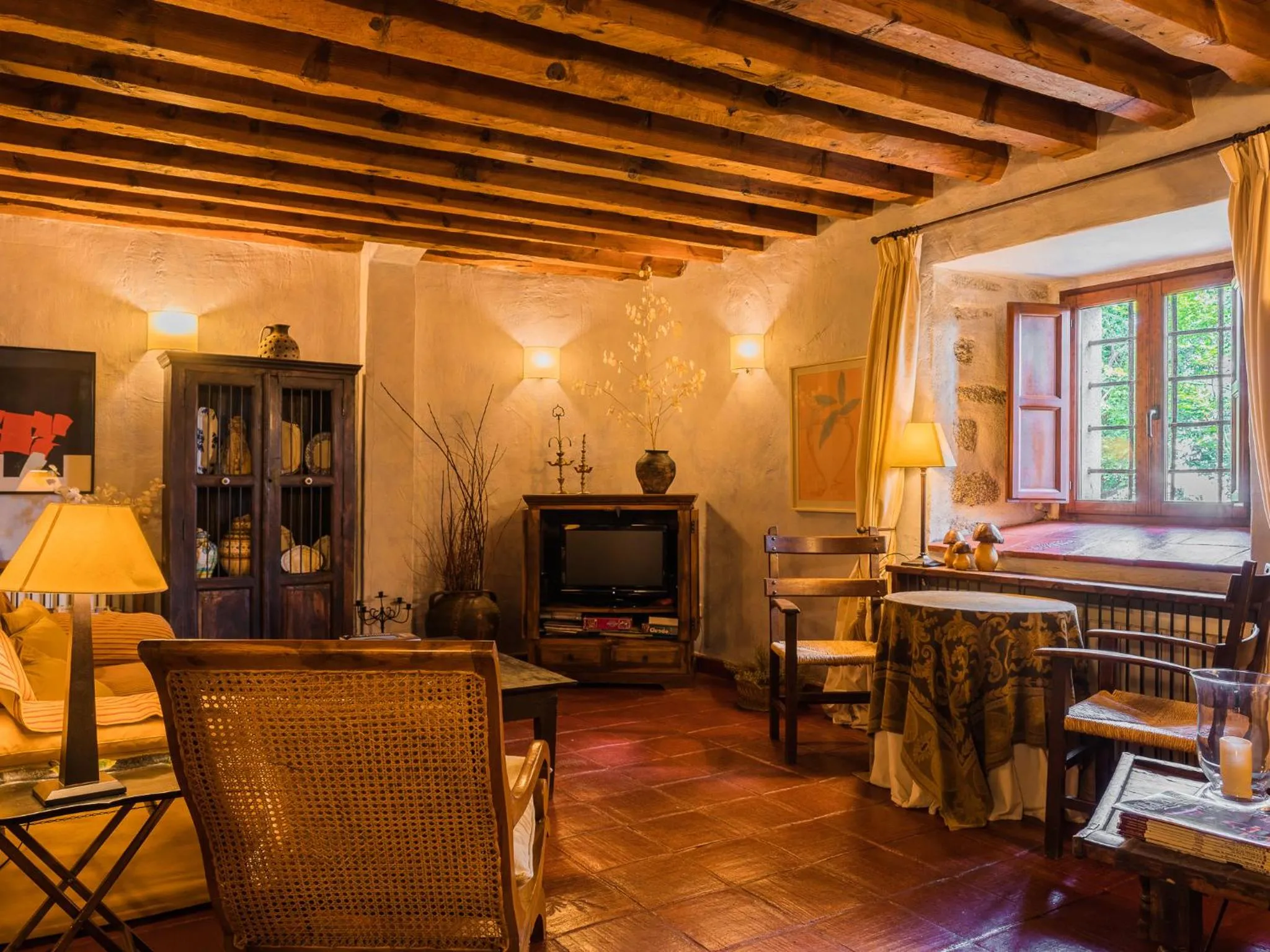 Living room in Posada Real La Casa de Arriba