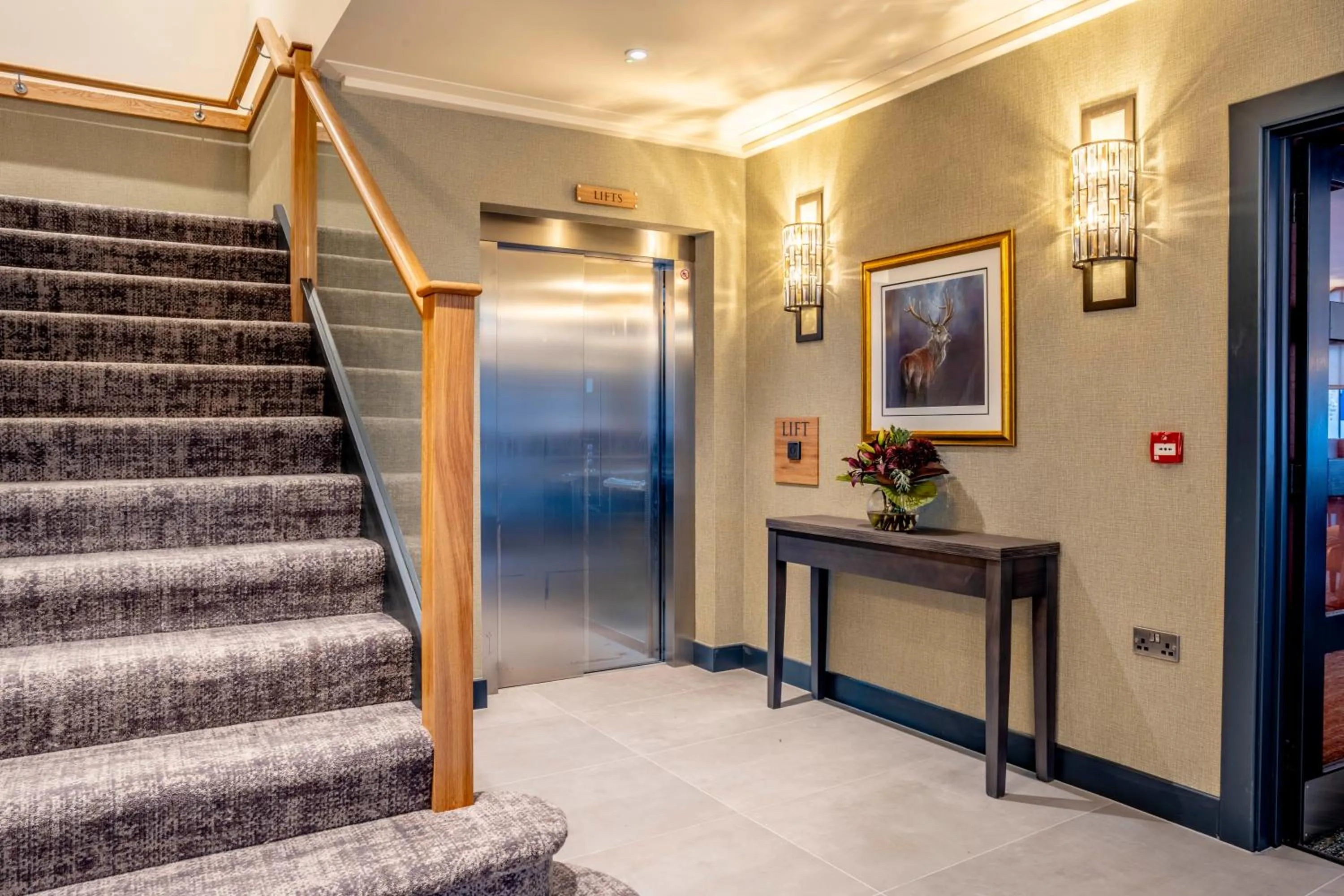 elevator in Star Hotel Kingussie