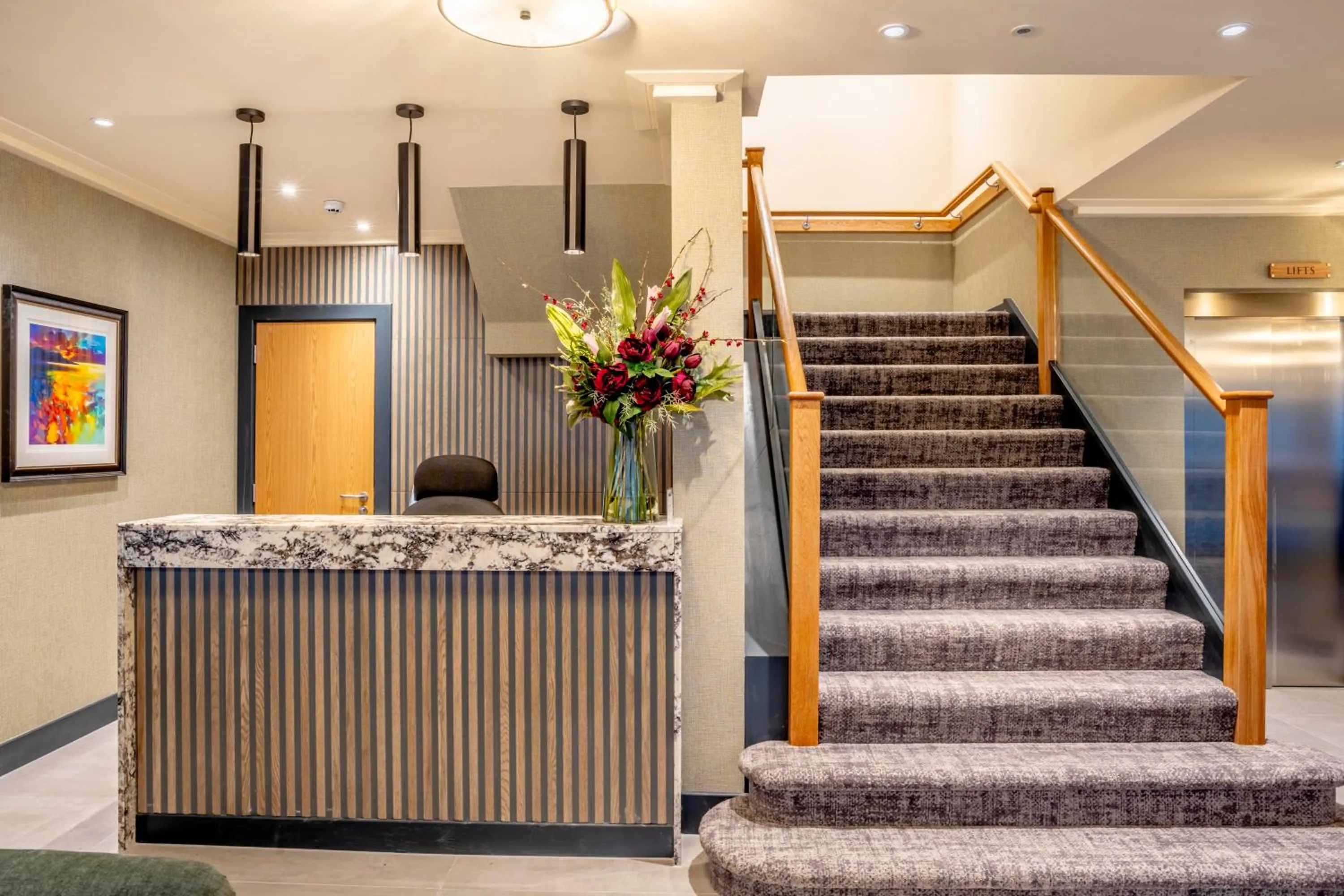 Lobby or reception in Star Hotel Kingussie