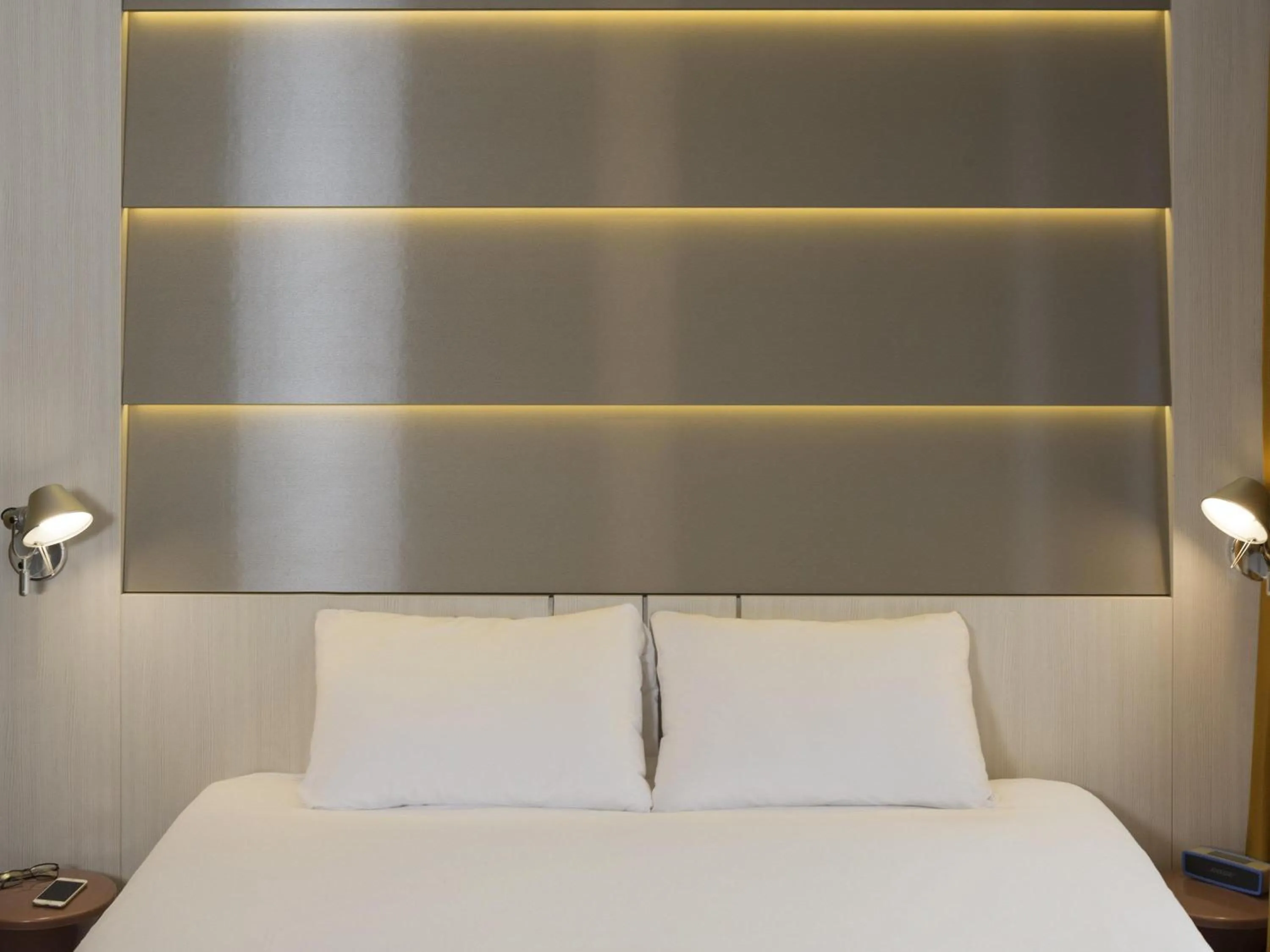 Bedroom, Bed in Ibis Styles Nivelles