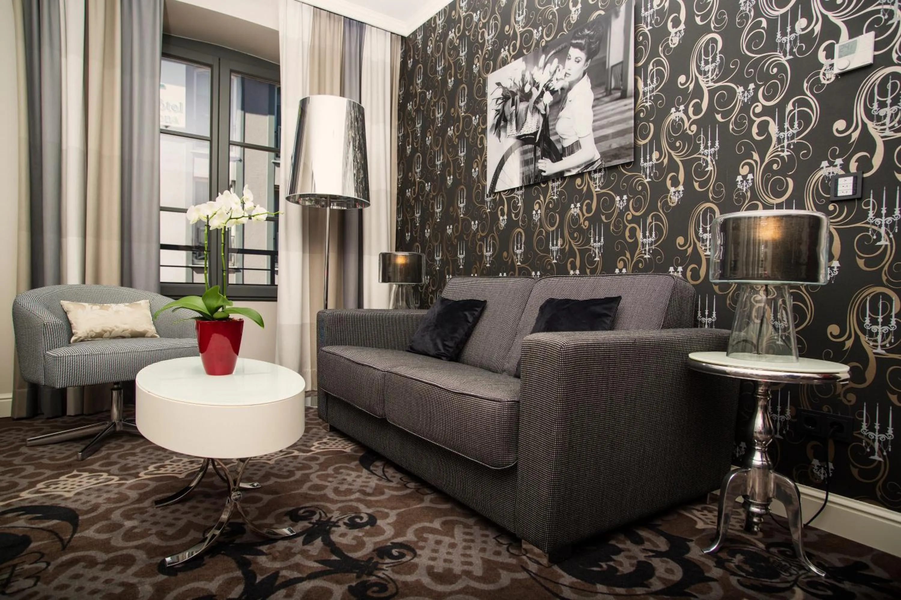 Living room in Le Clervaux Boutique Hotel & Spa