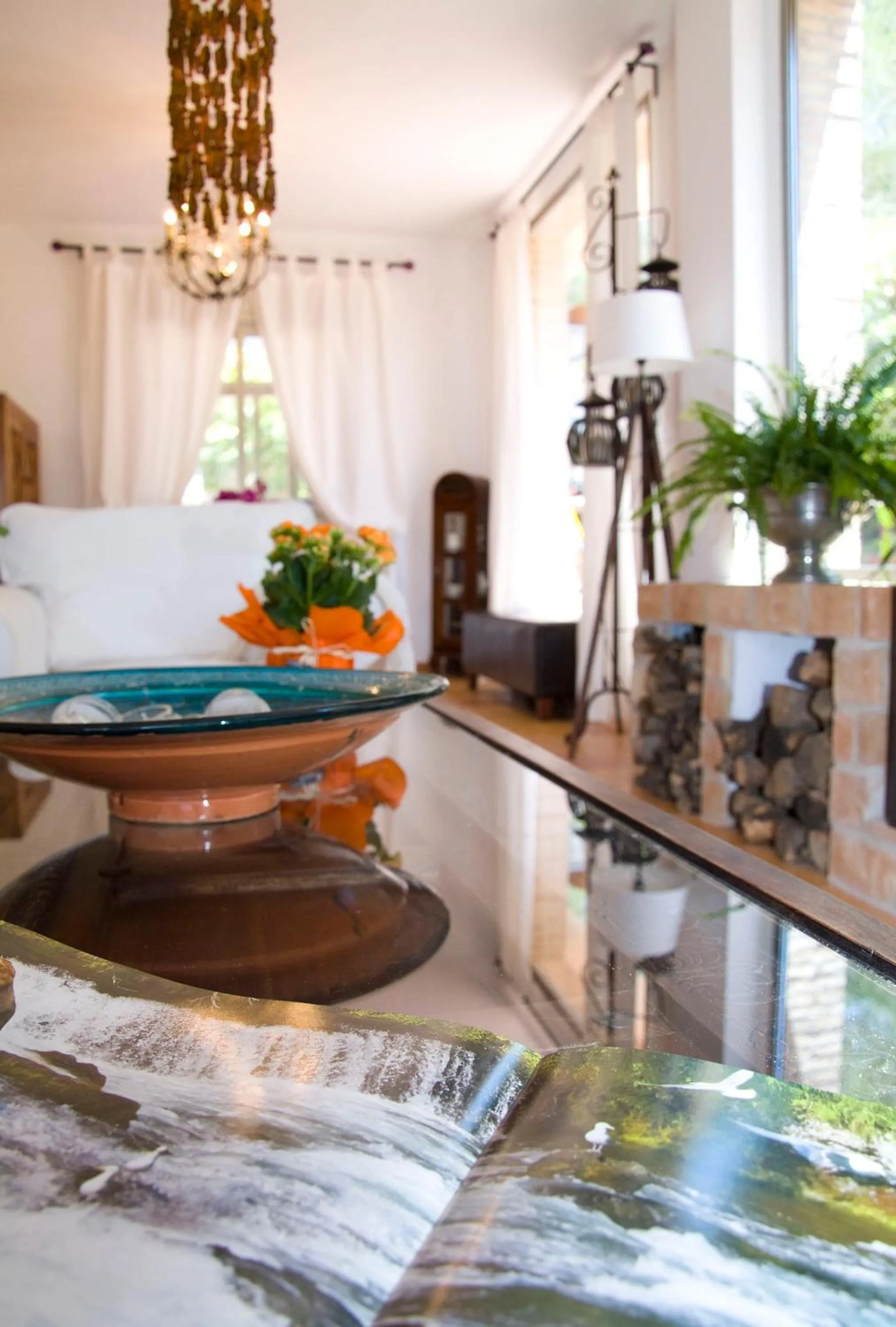 Living room in Villa Alegre Playa Calpe Grupo Terra de Mar, alojamientos con encanto