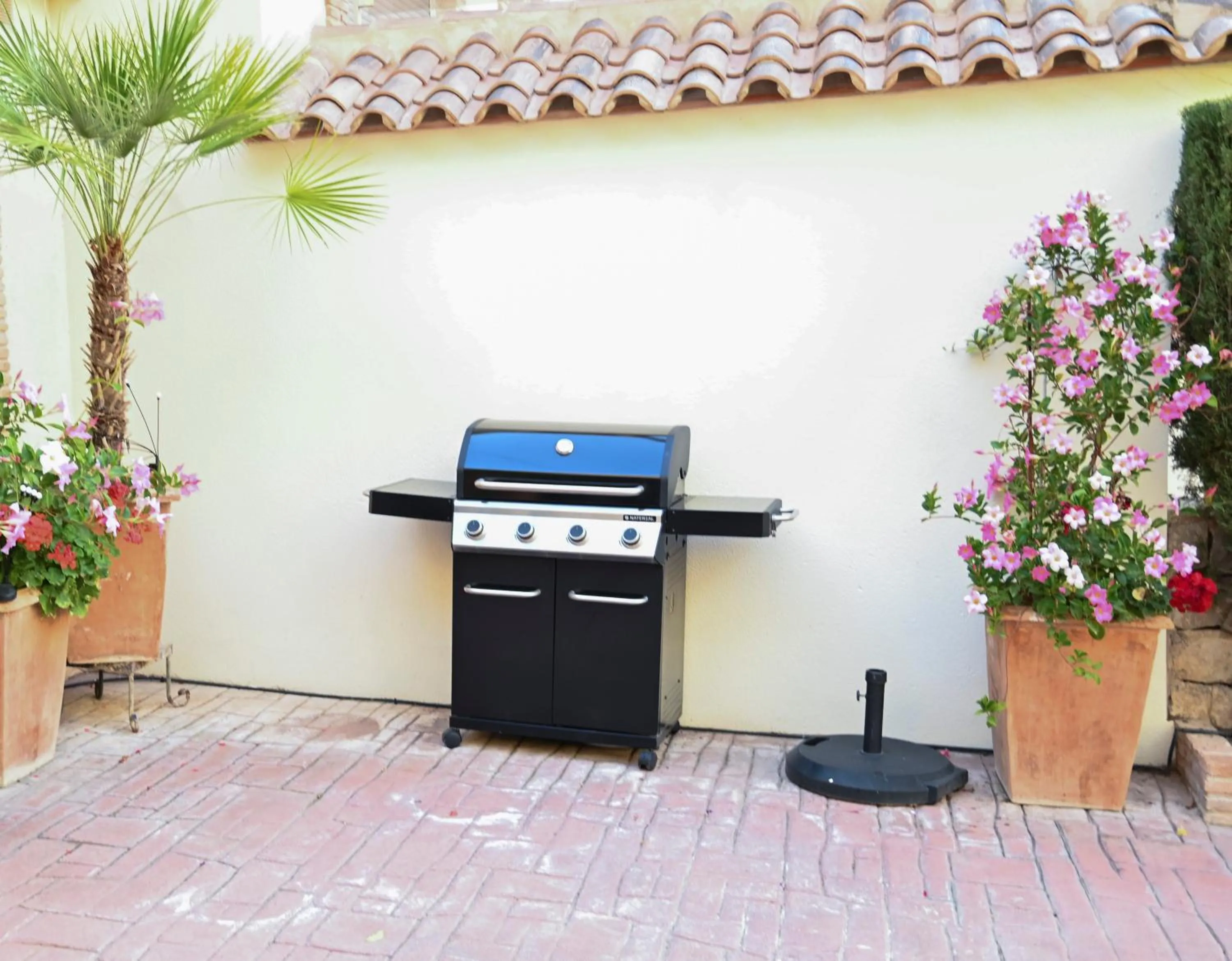 BBQ facilities in Villa Alegre Playa Calpe Grupo Terra de Mar, alojamientos con encanto