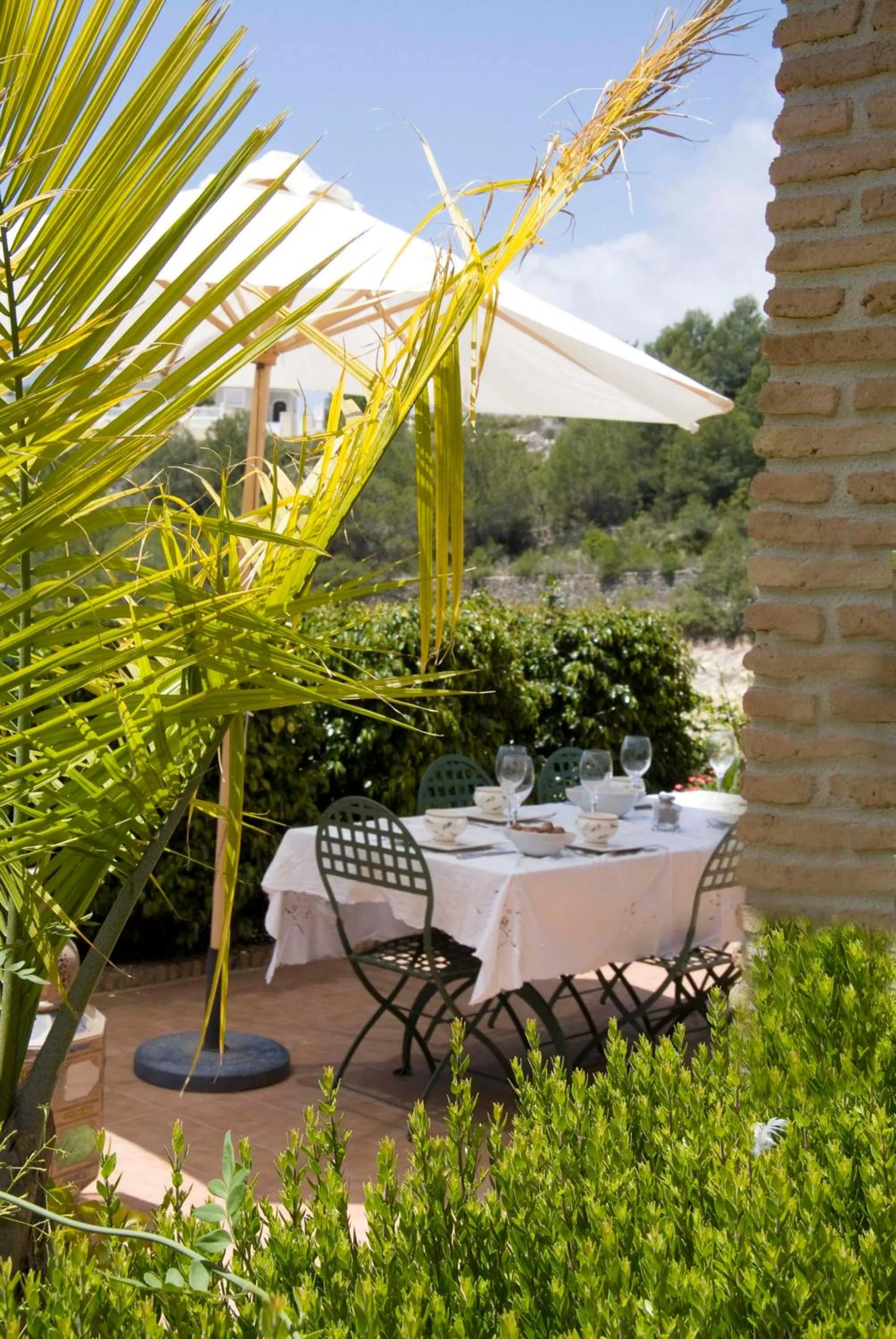 Garden in Villa Alegre Playa Calpe Grupo Terra de Mar, alojamientos con encanto