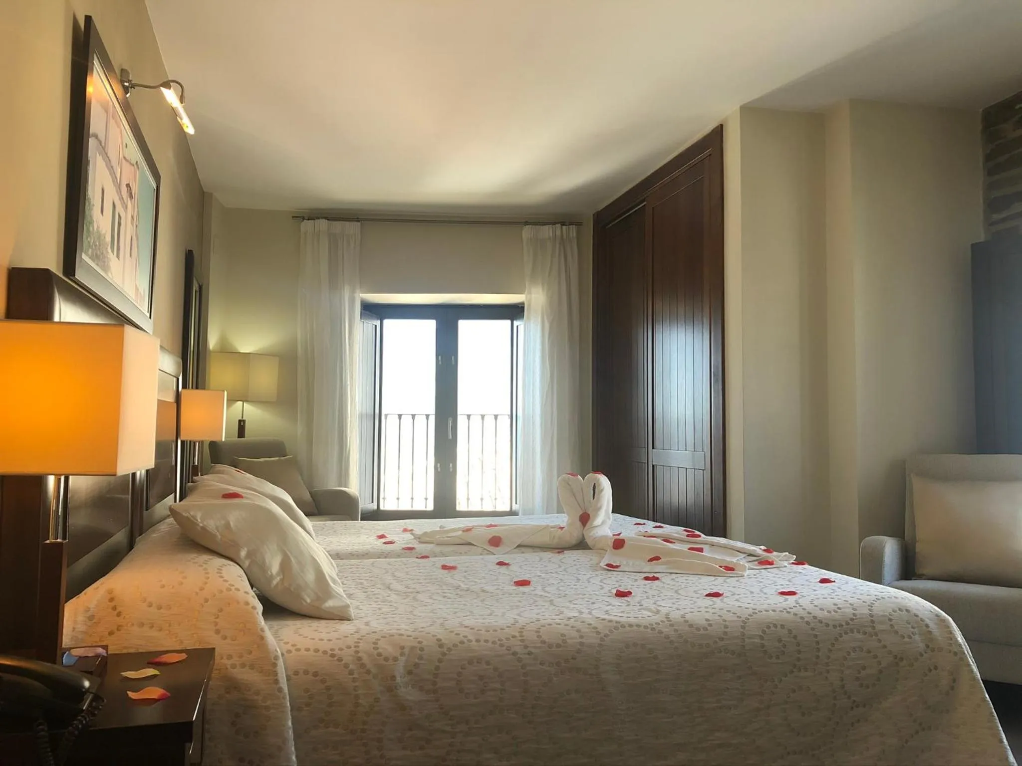 Photo of the whole room, Bed in Hotel Rural Real de Poqueira