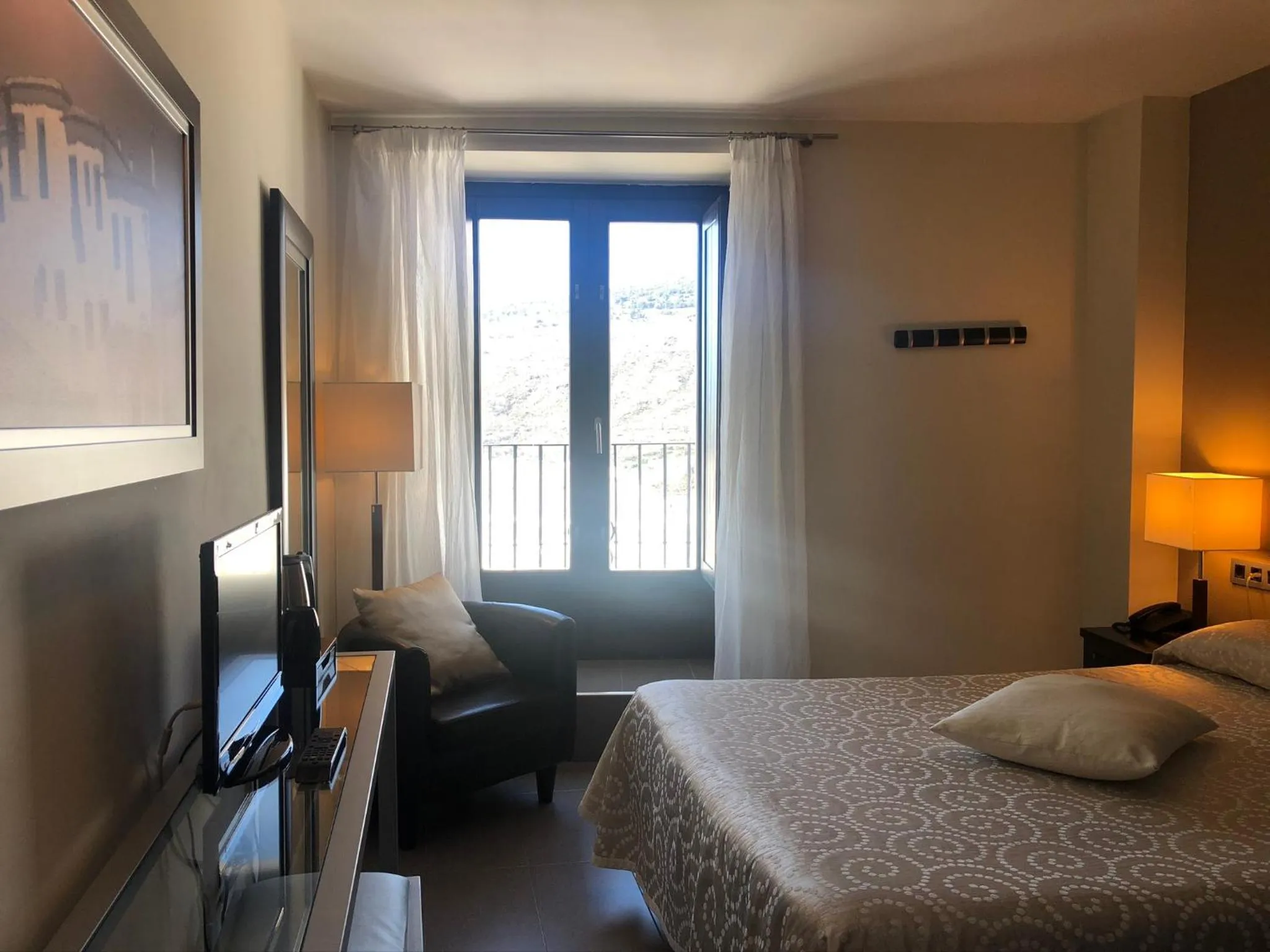 Photo of the whole room, Bed in Hotel Rural Real de Poqueira