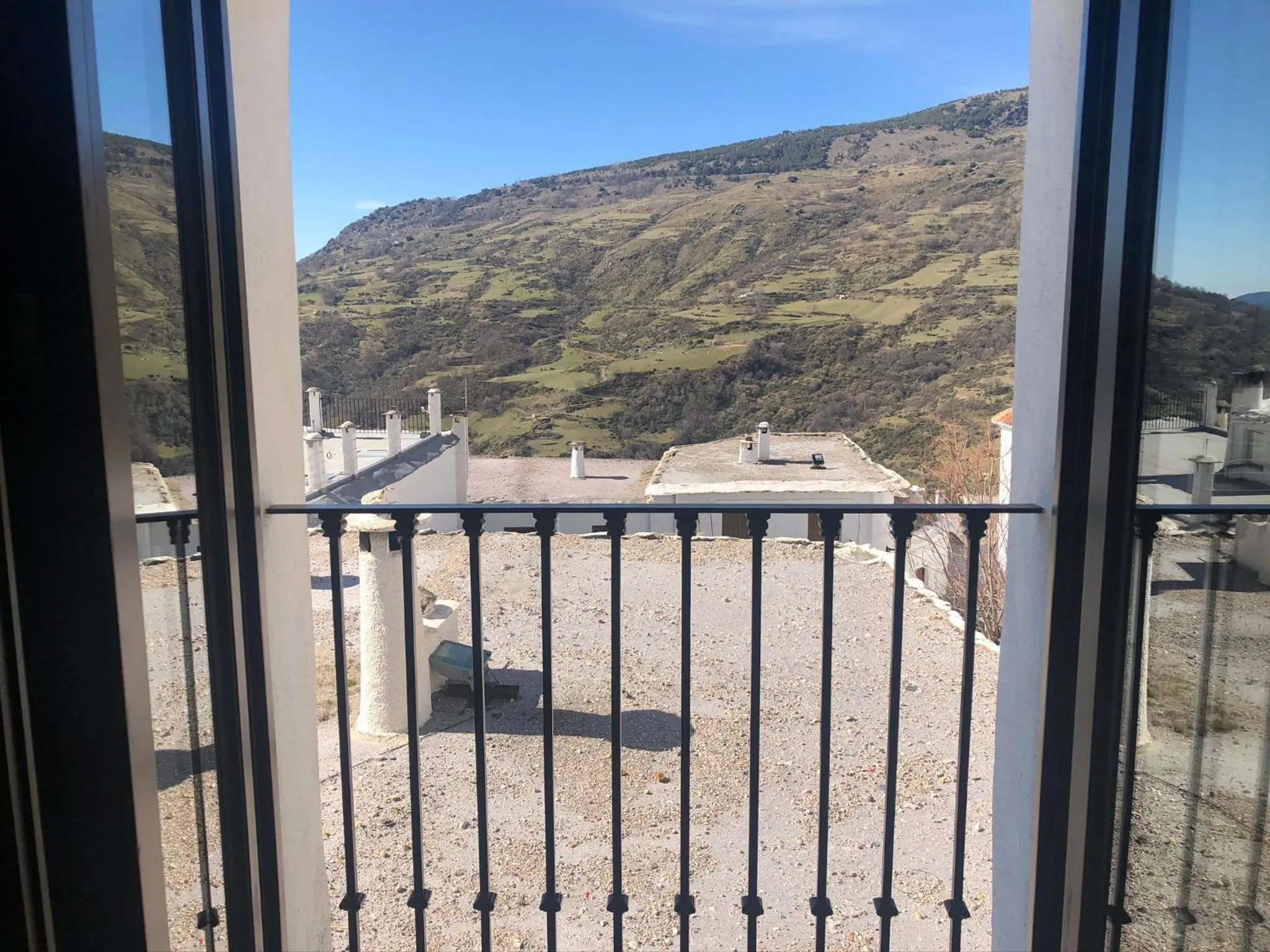 Balcony/Terrace in Hotel Rural Real de Poqueira