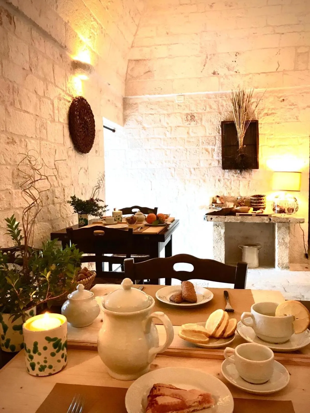Food and drinks in Masseria Morrone