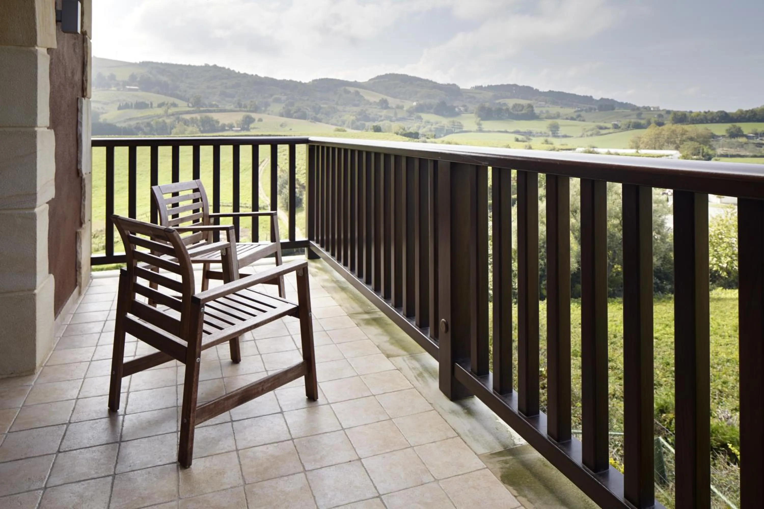 Balcony/Terrace in Hotel Rural Gaintza
