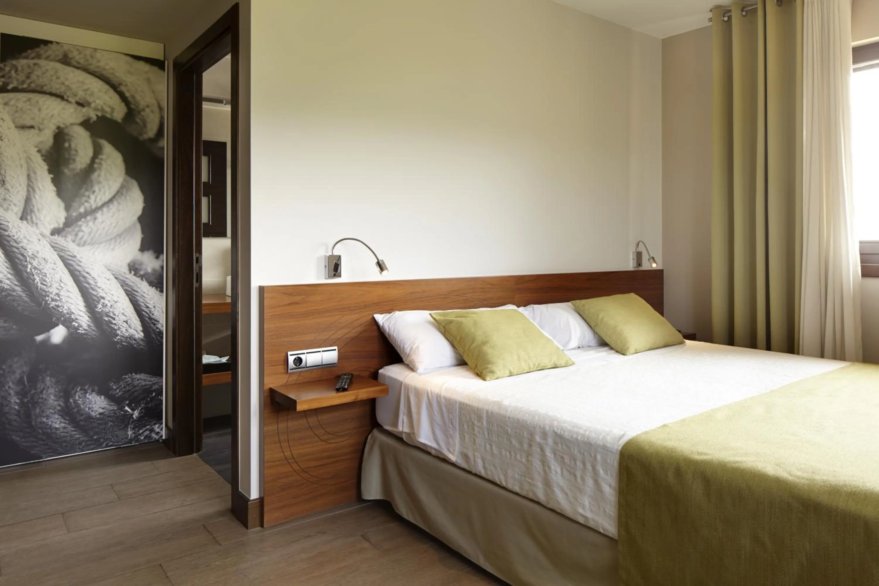 Bedroom, Bed in Hotel Rural Gaintza