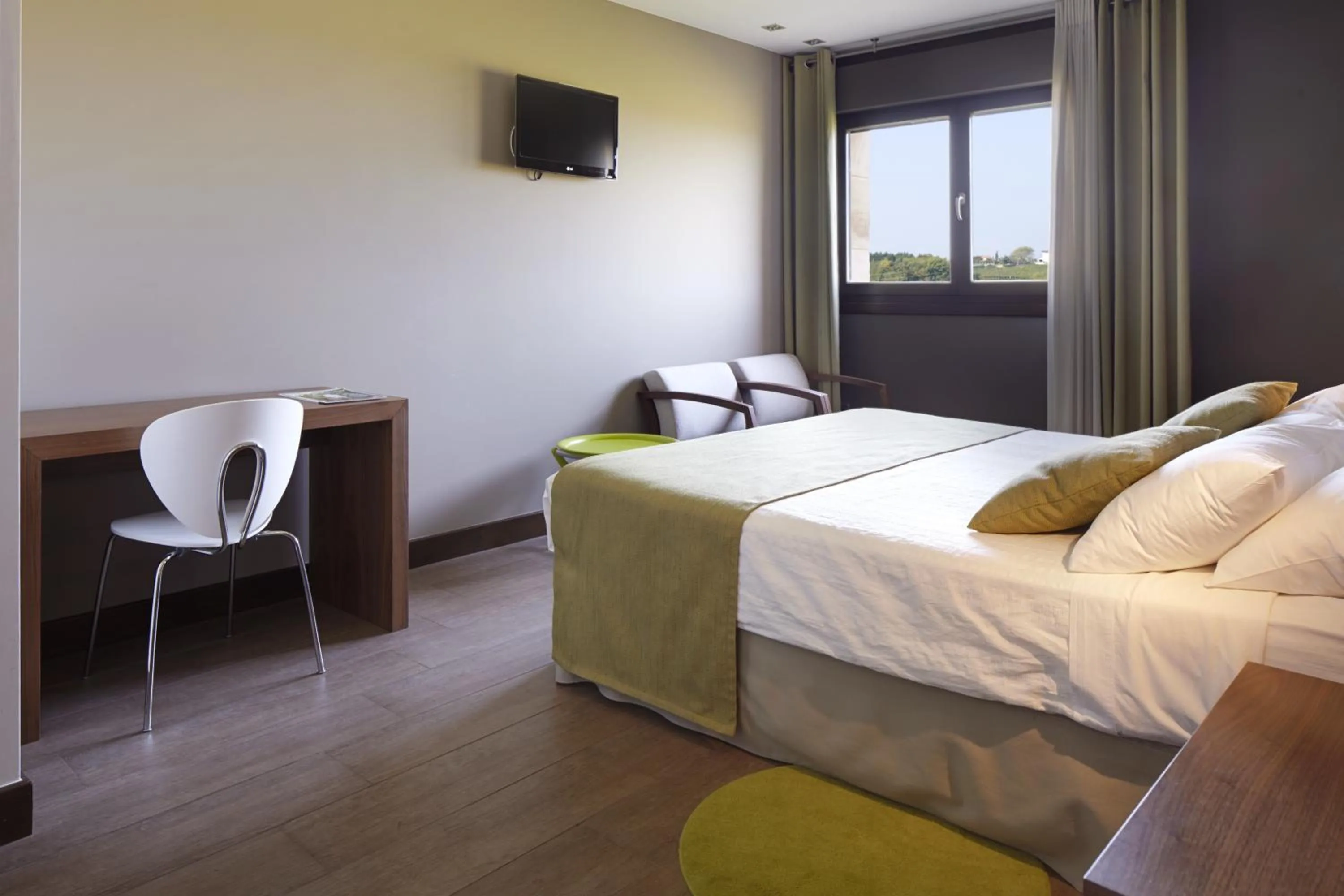 Bedroom, Bed in Hotel Rural Gaintza