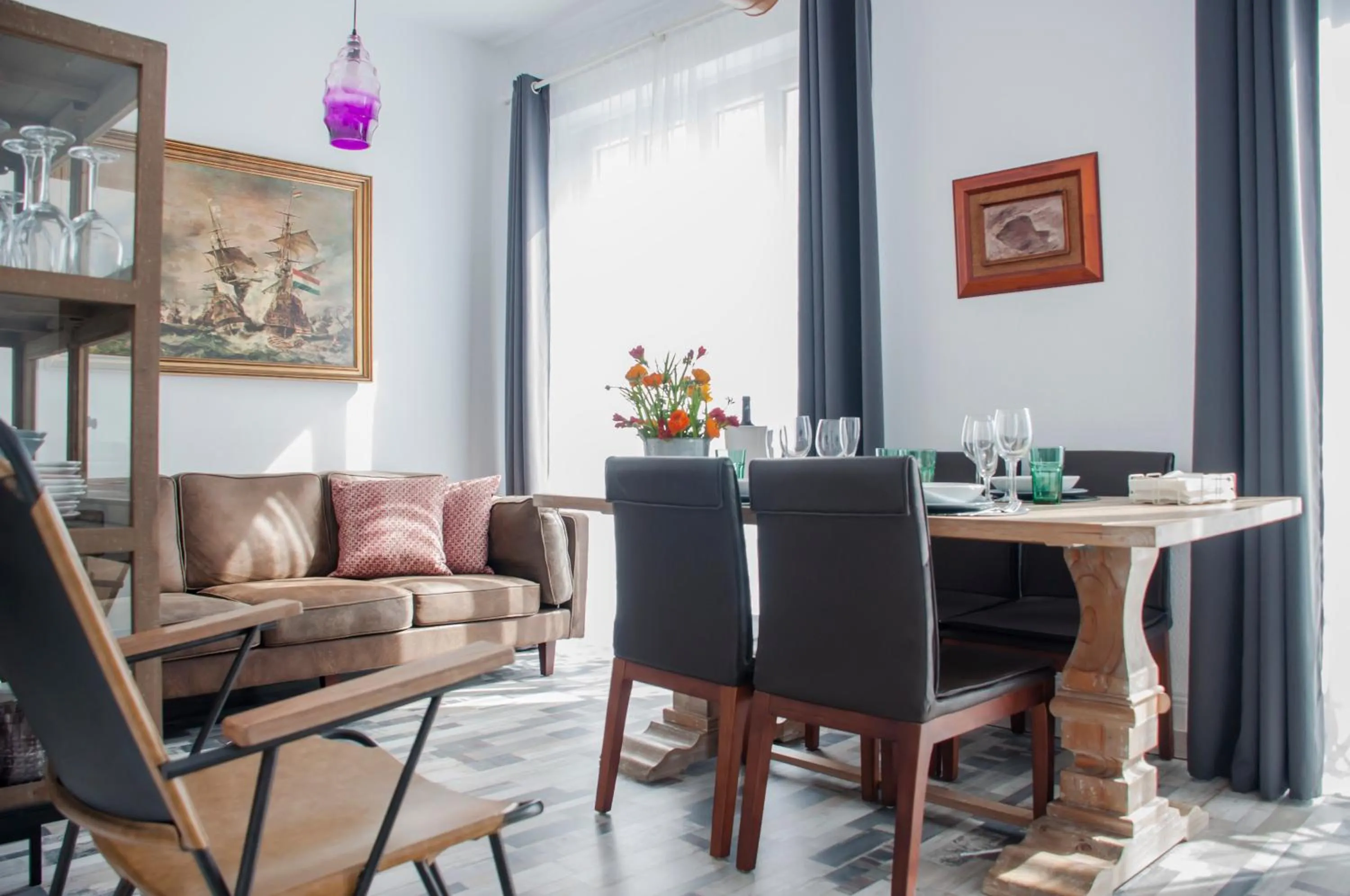 Living room in Valencia Apartamentos Goya