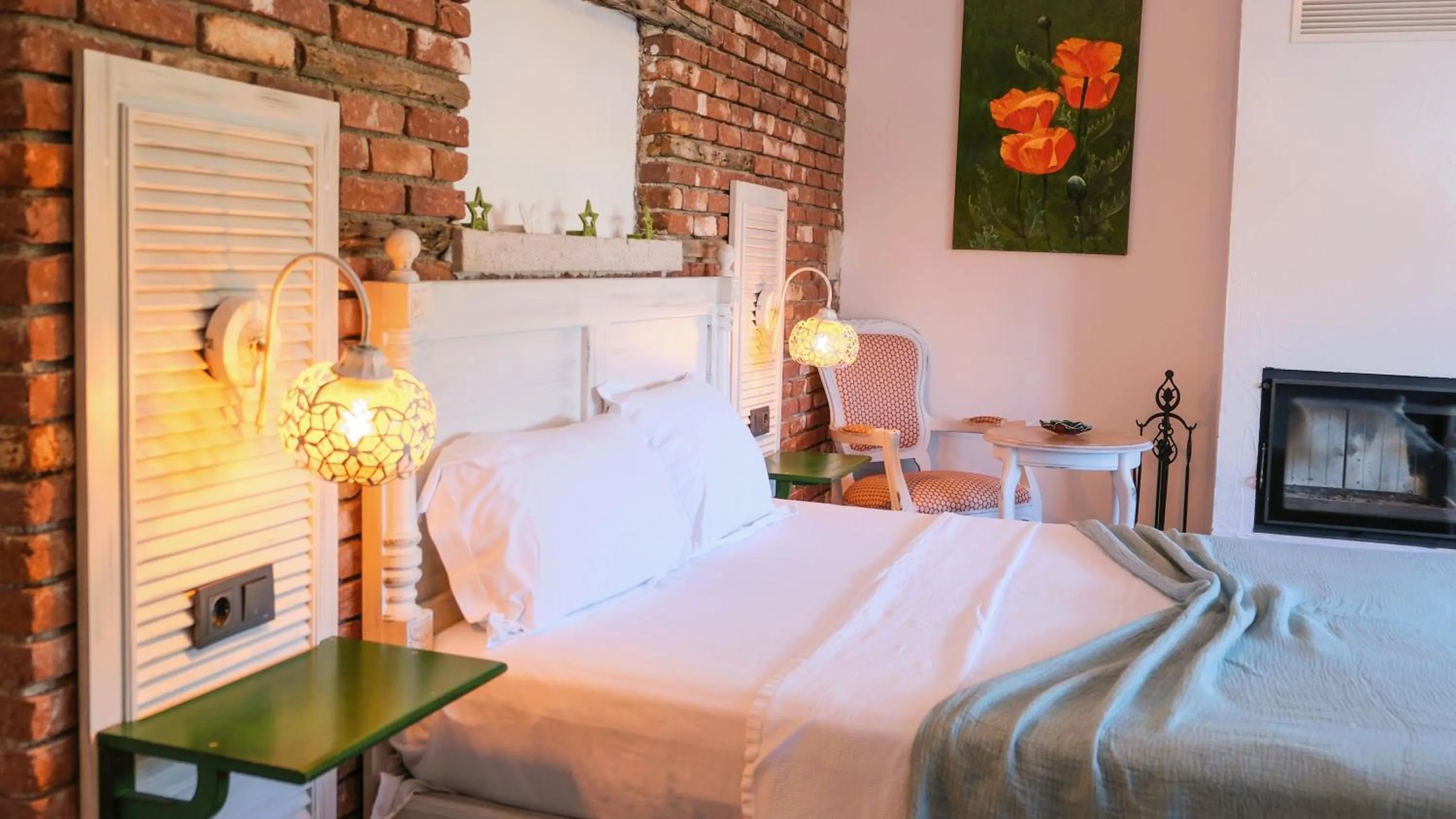 Bed in Casa Rubino Otel