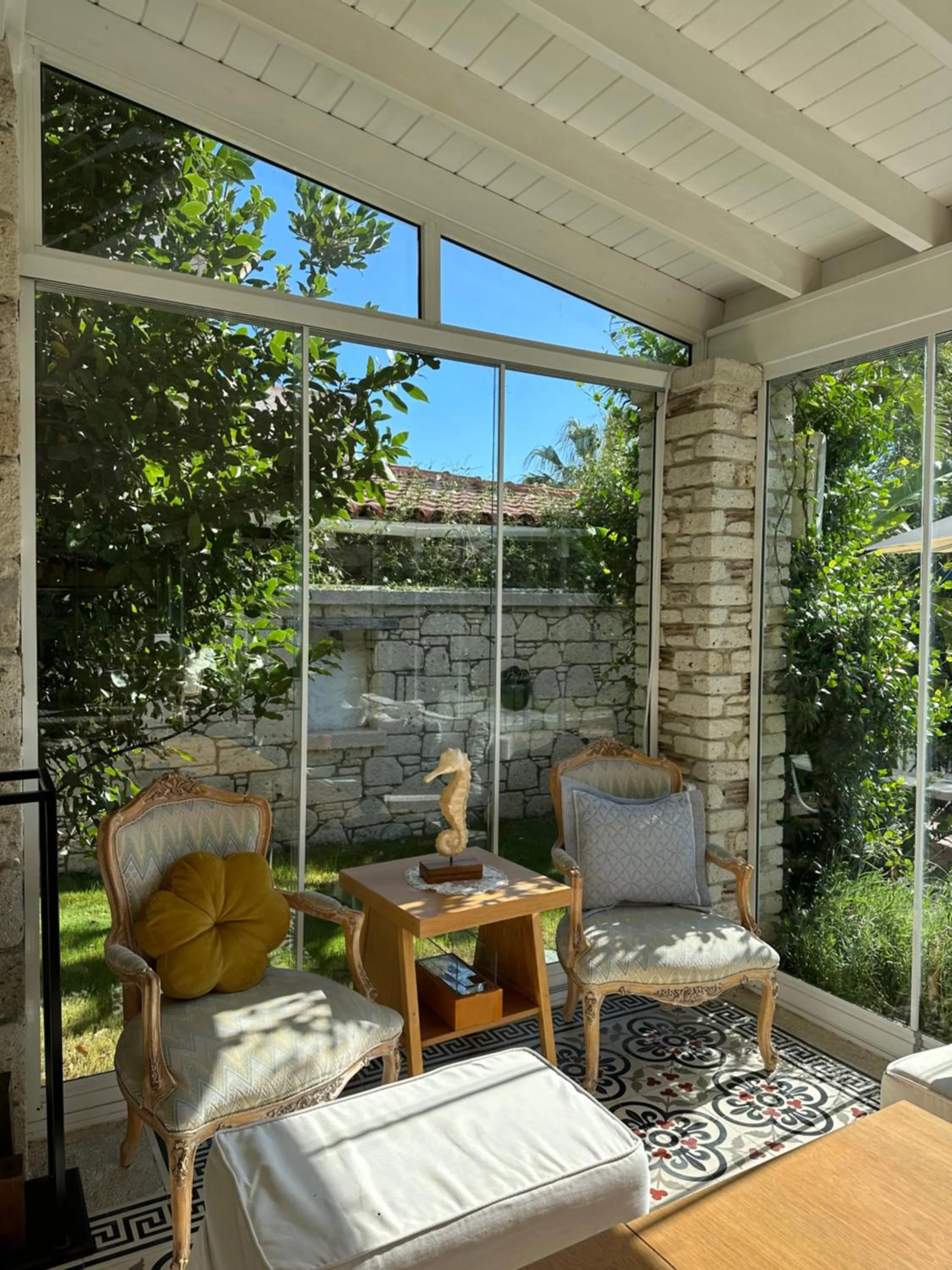 Seating area in Casa Rubino Otel