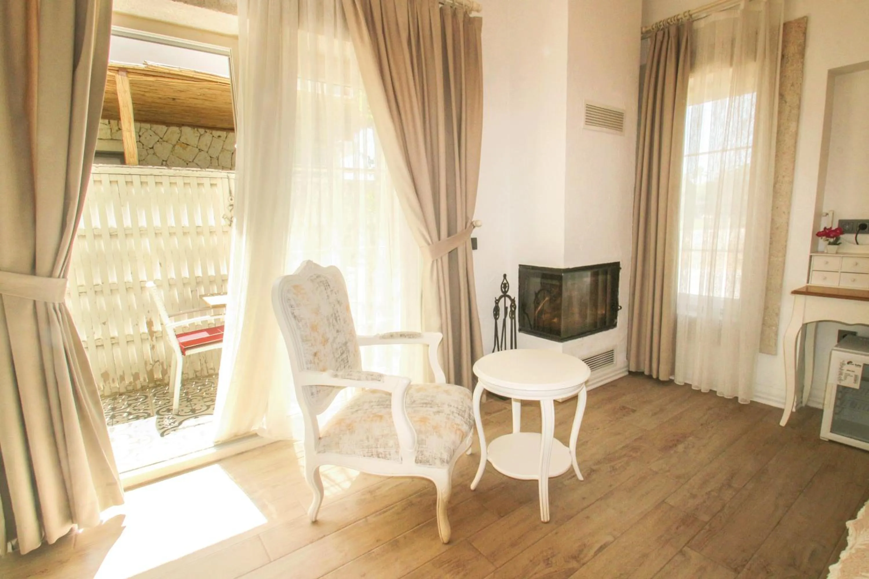 Seating area in Casa Rubino Otel