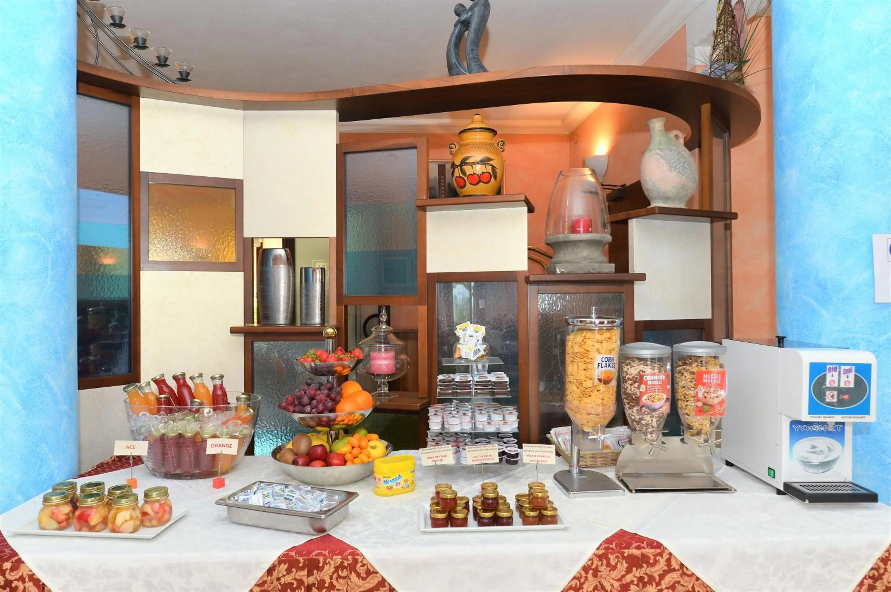 Breakfast in Hotel Panoramica