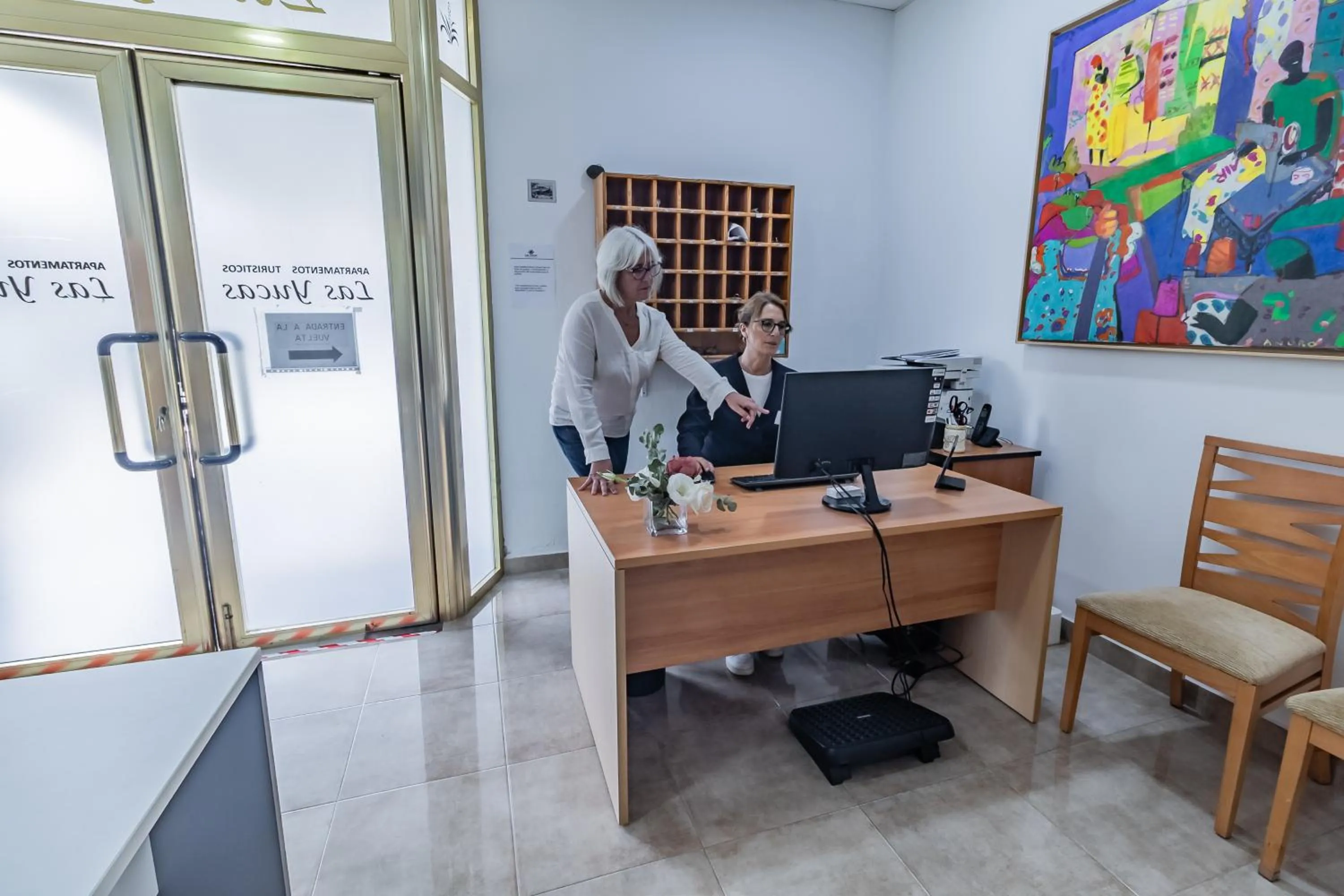Lobby or reception in Apartamentos Turisticos Las Yucas