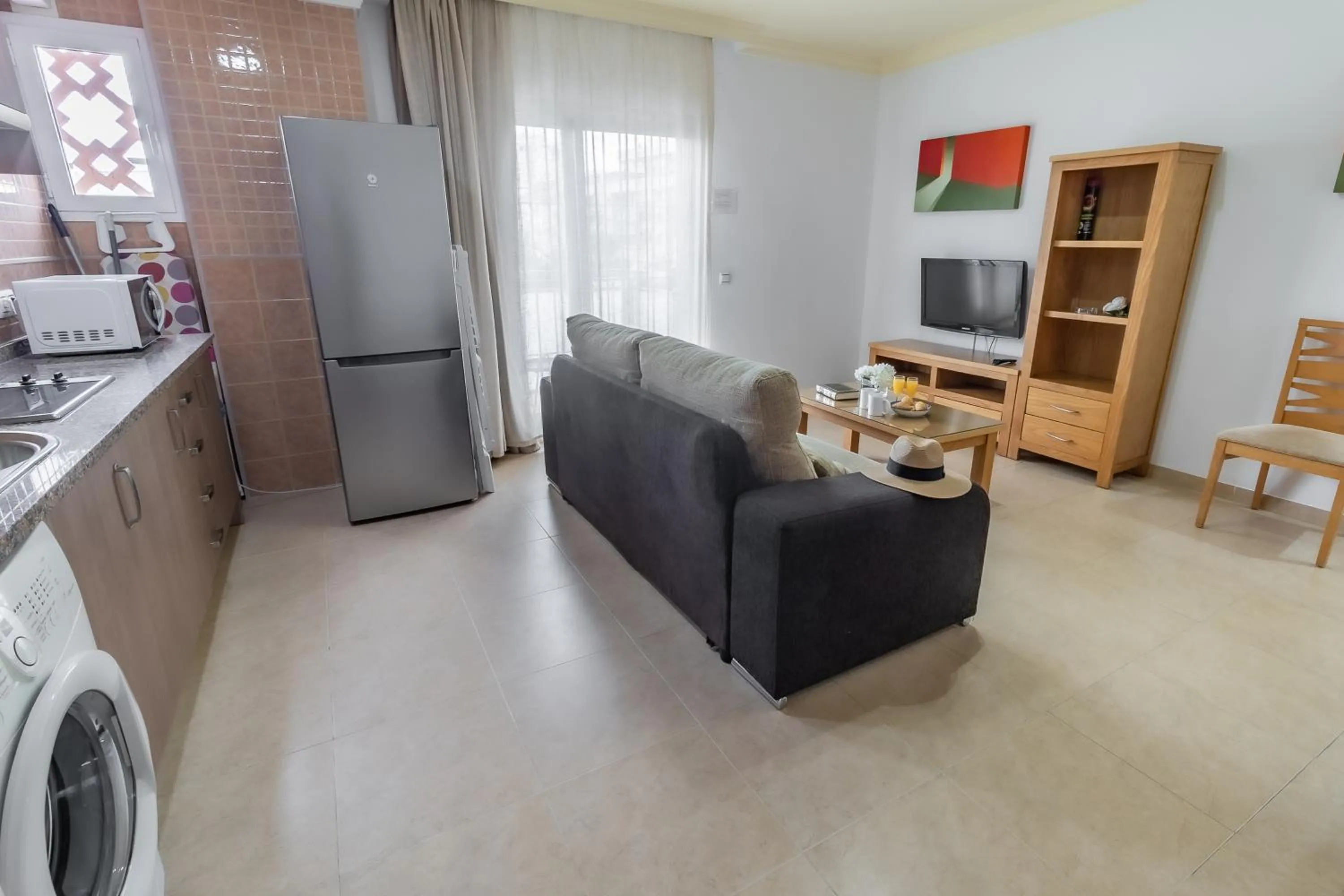 Kitchen or kitchenette in Apartamentos Turisticos Las Yucas