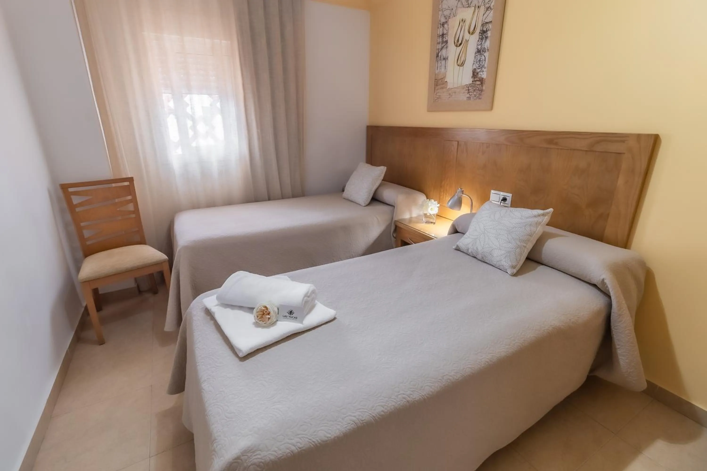 Bedroom, Bed in Apartamentos Turisticos Las Yucas