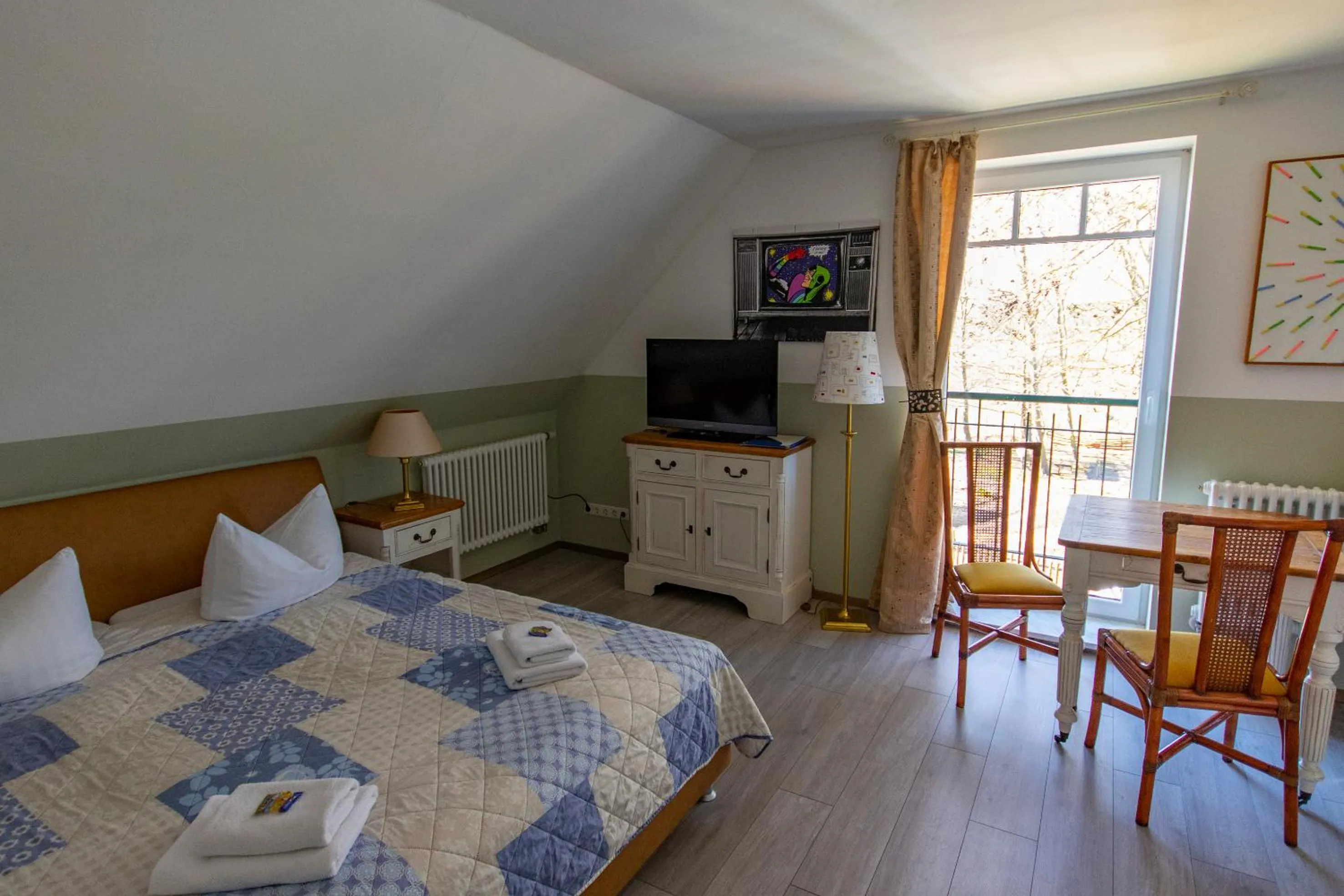 Photo of the whole room, Bed in Himmelreich Rügen