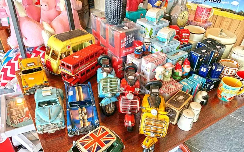 Shopping Area in Himmelreich Rügen