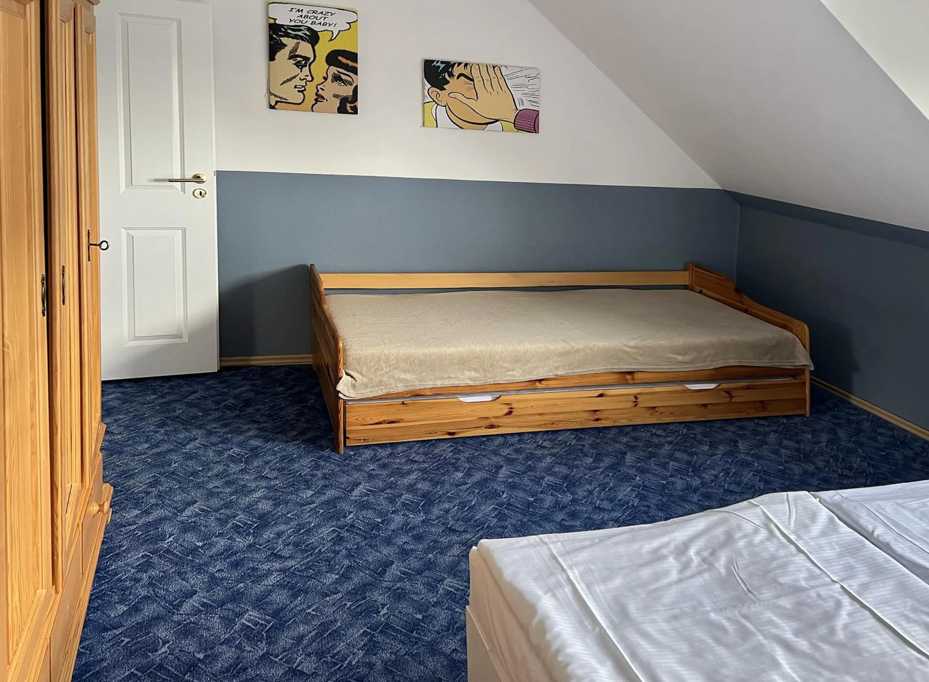 Bedroom, Bed in Himmelreich Rügen