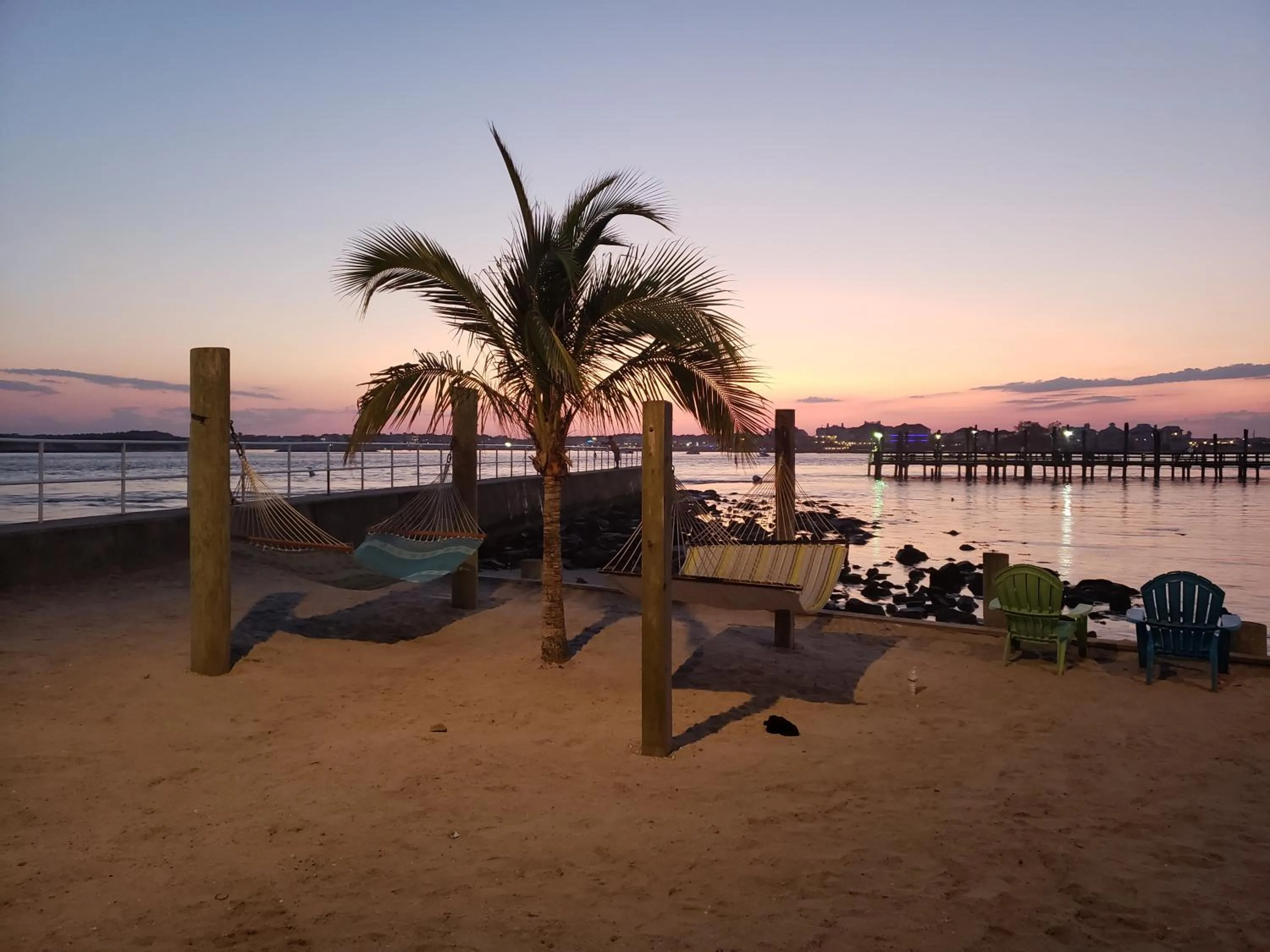 Sunset in Oceanic Motel