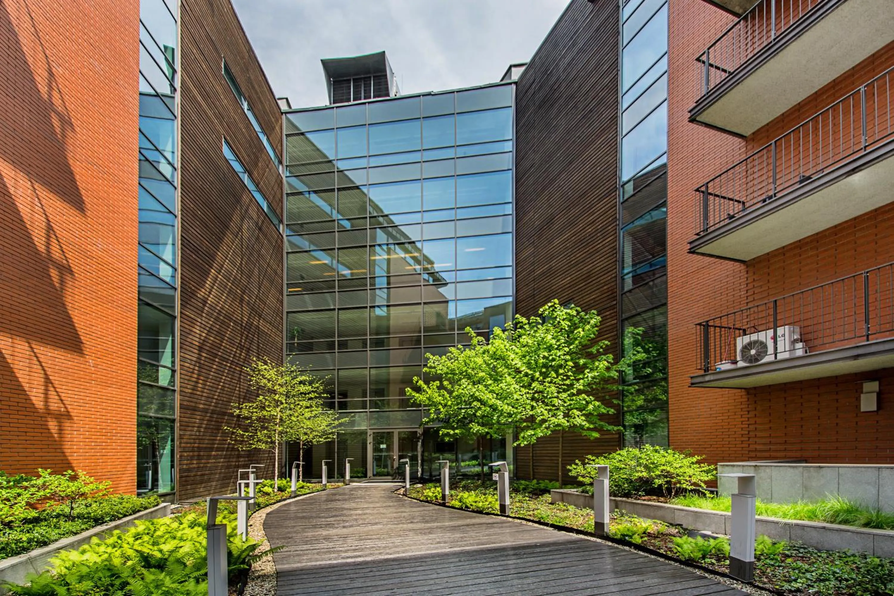 Property building in Angel City Center Krakow Aparthotel