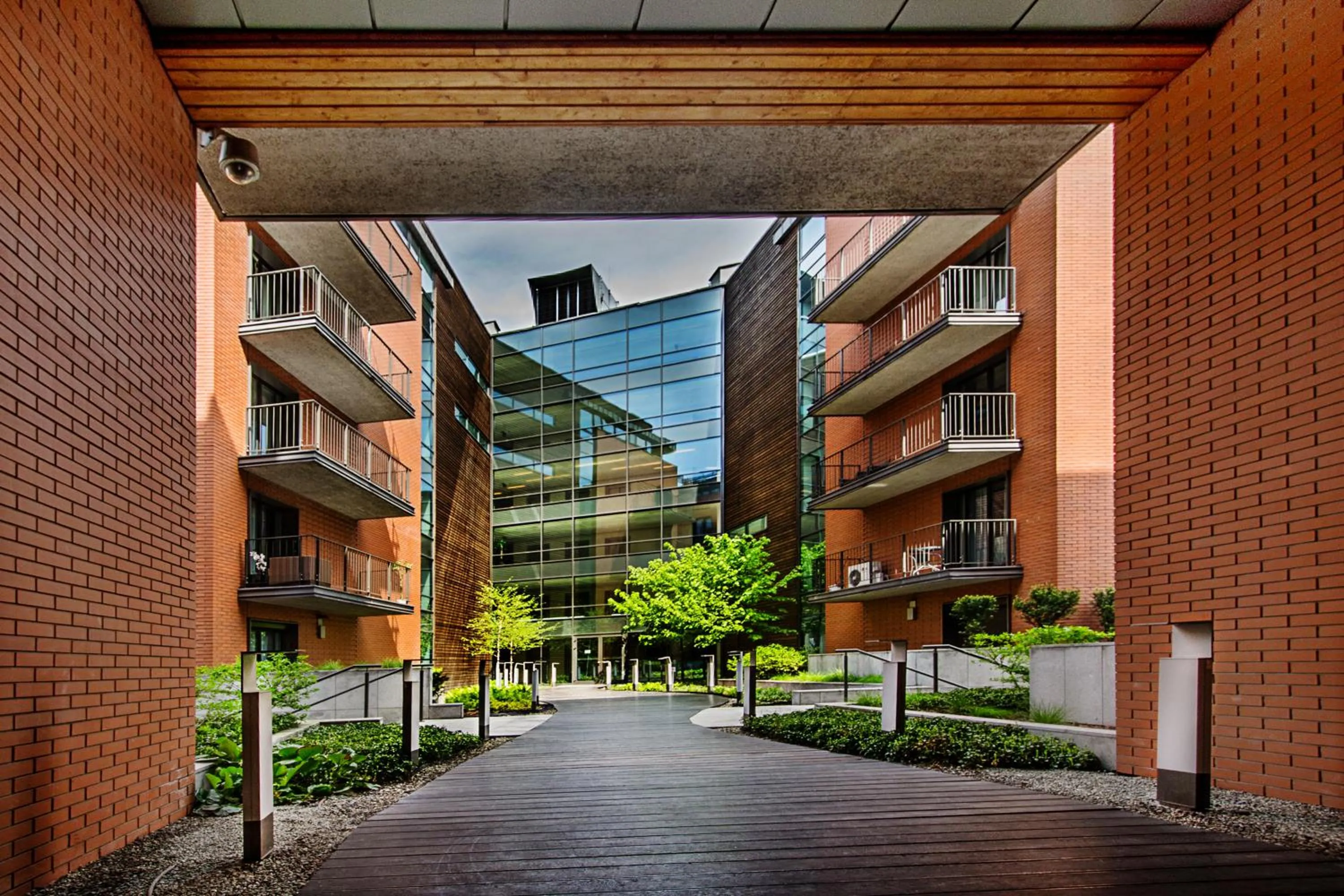 Property building in Angel City Center Krakow Aparthotel