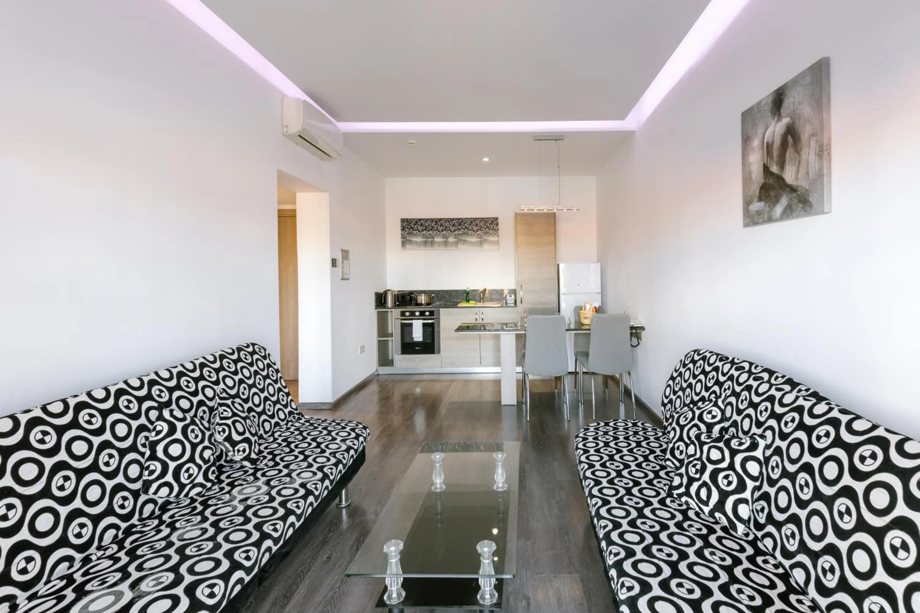 Kitchen or kitchenette in Neptune Hotel Apartments Paphos