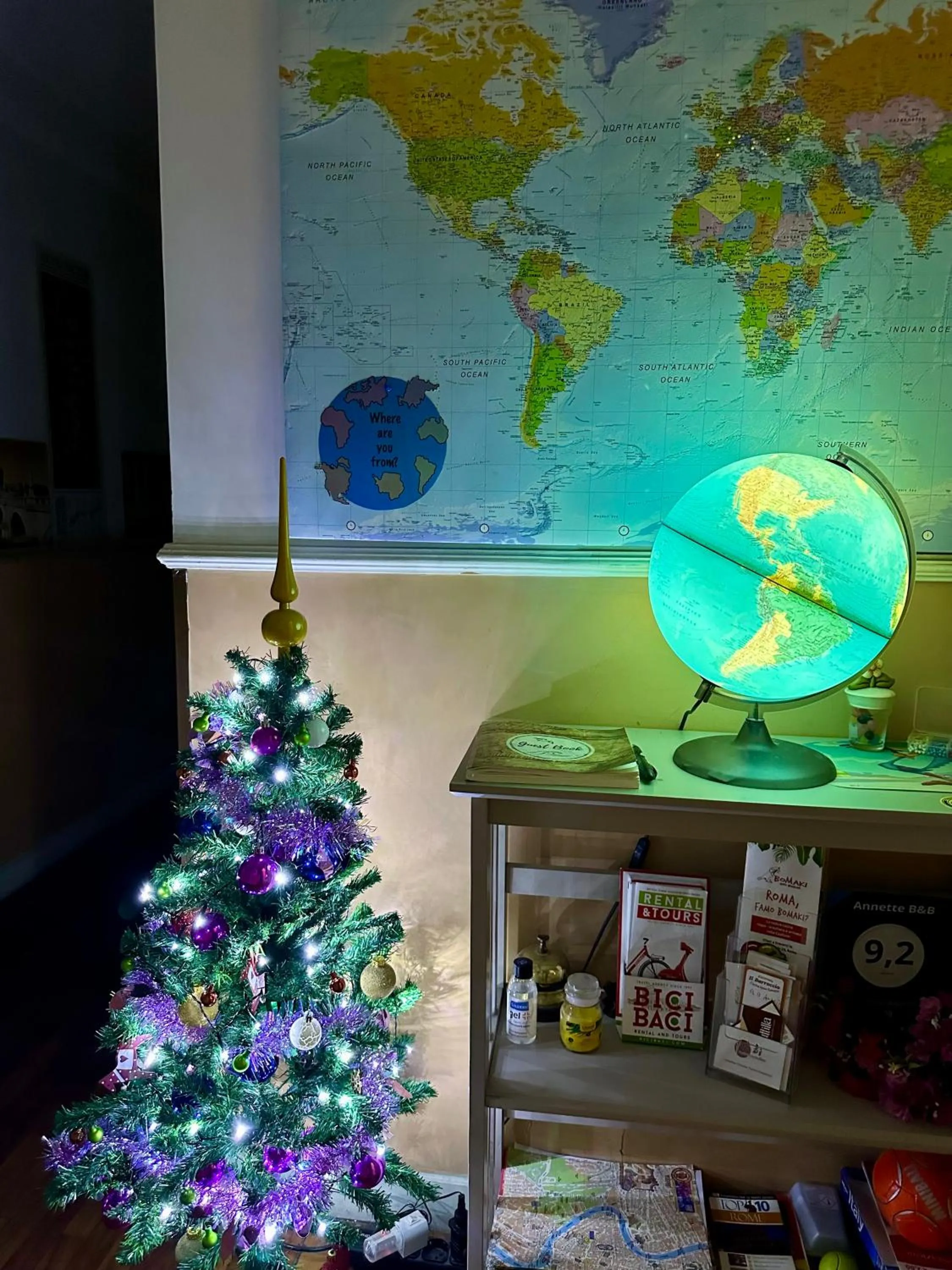 Lobby or reception in Annette B&B