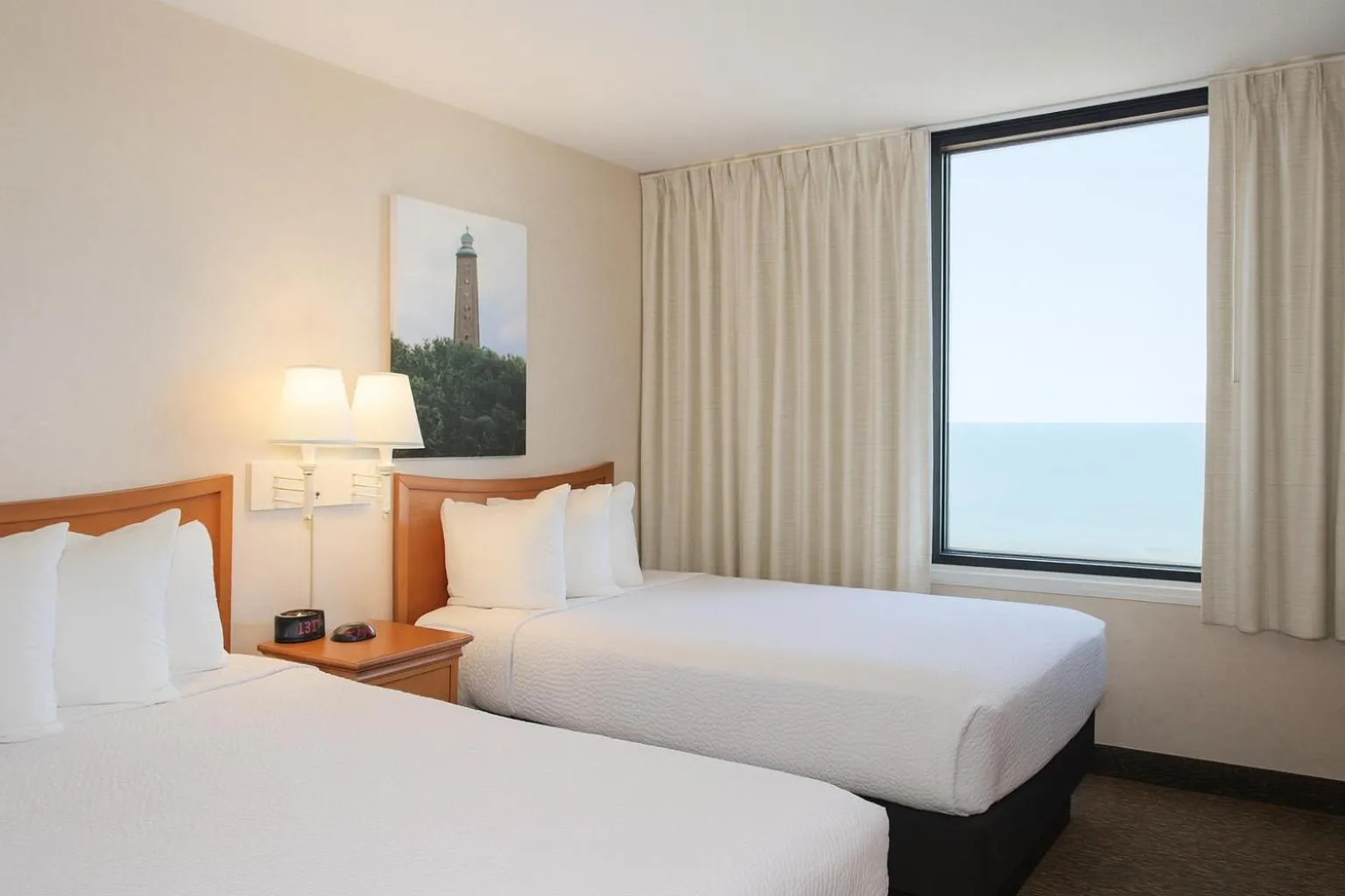 Bed in Four Sails Resort