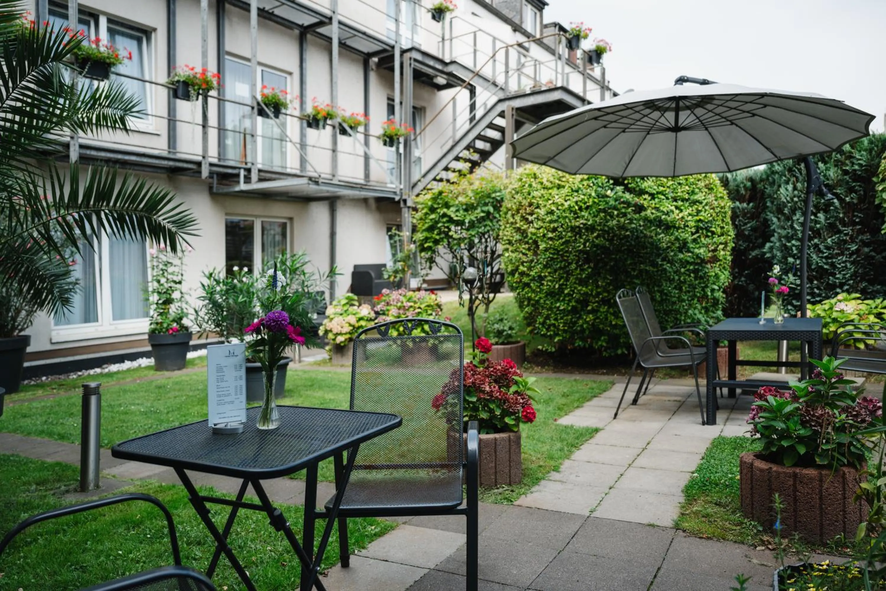 Patio in Hotel Mirage