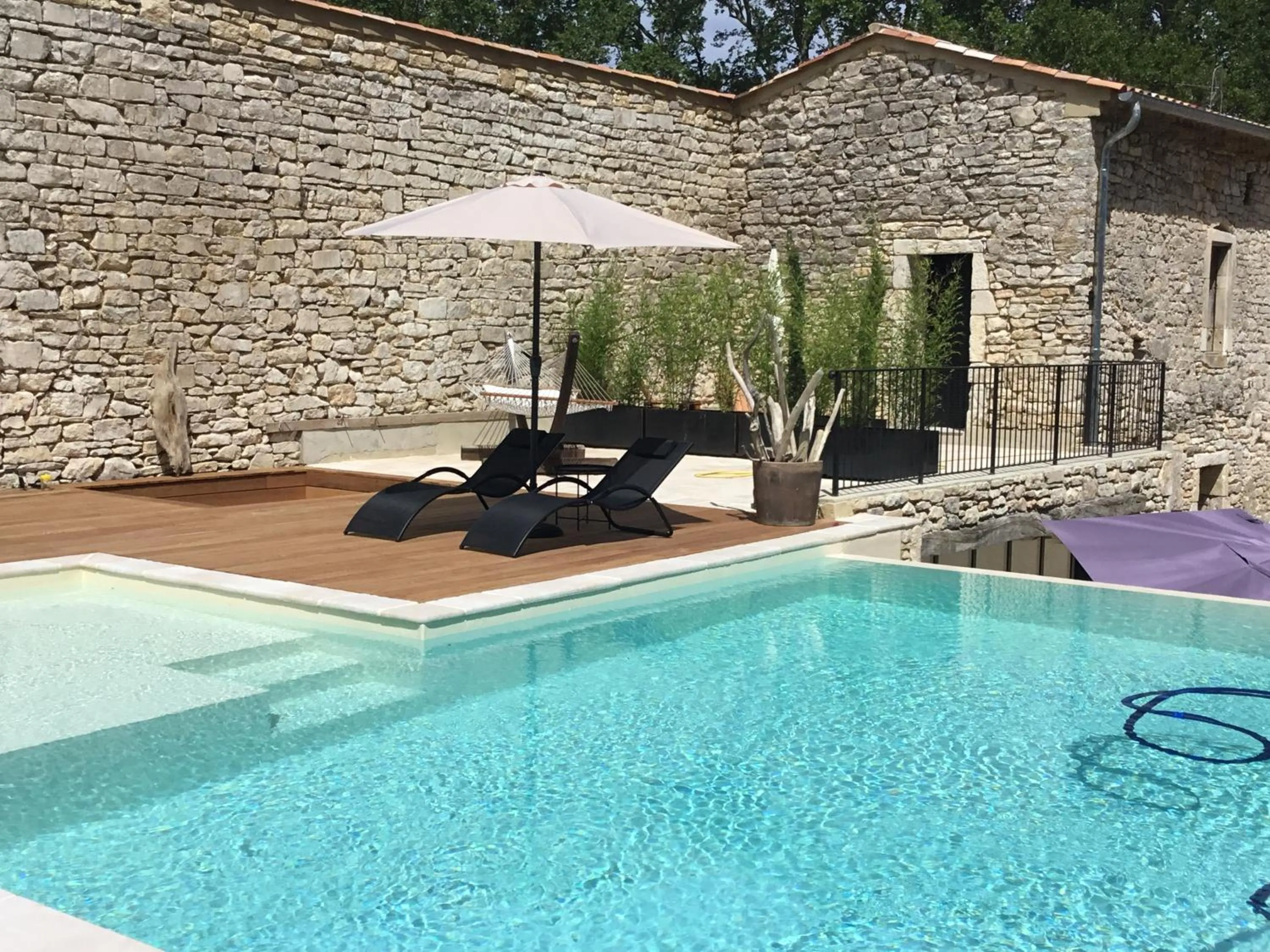 Swimming pool in LE MAS DES AUGES