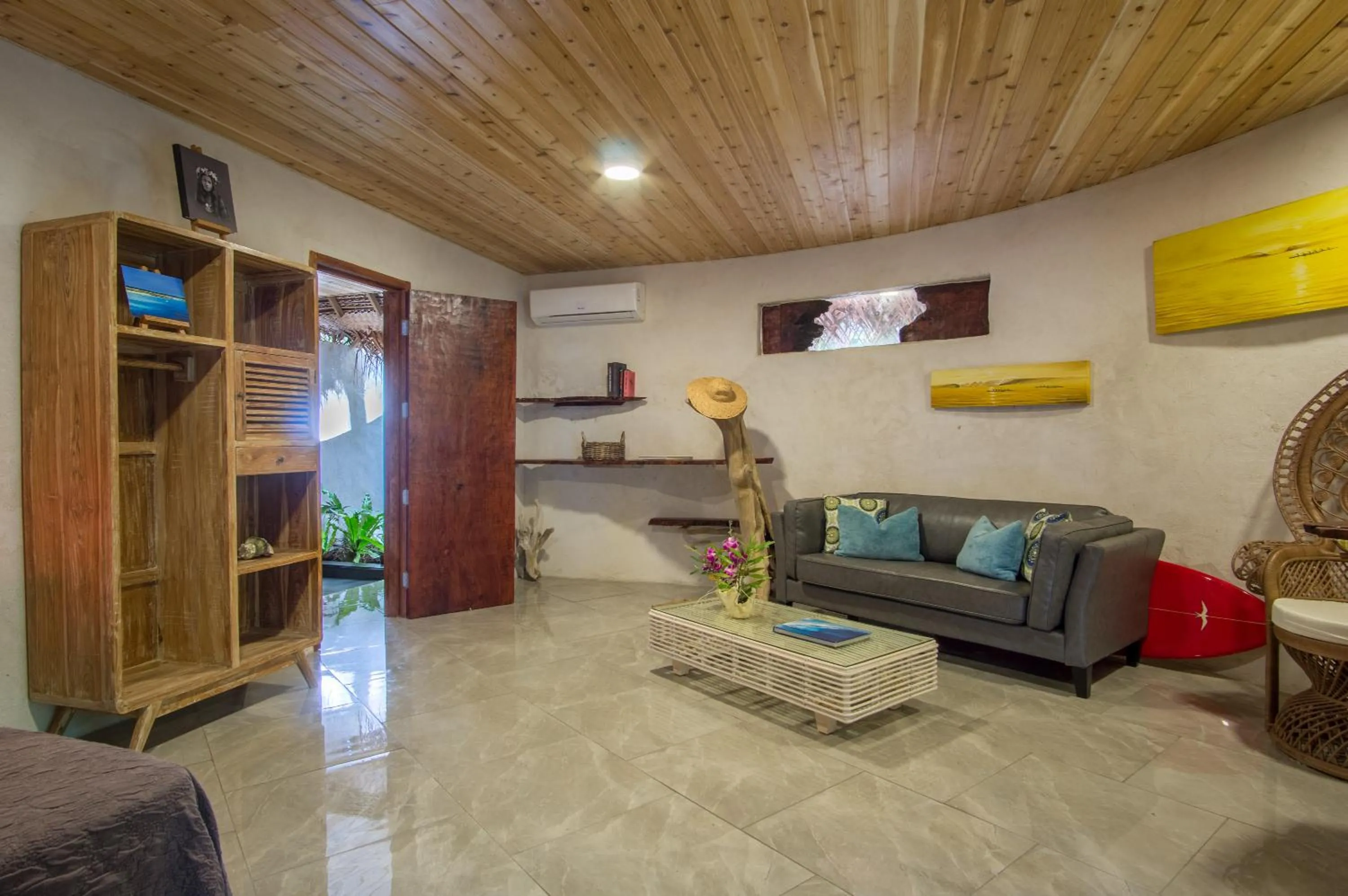 Seating area in Ninamu Resort