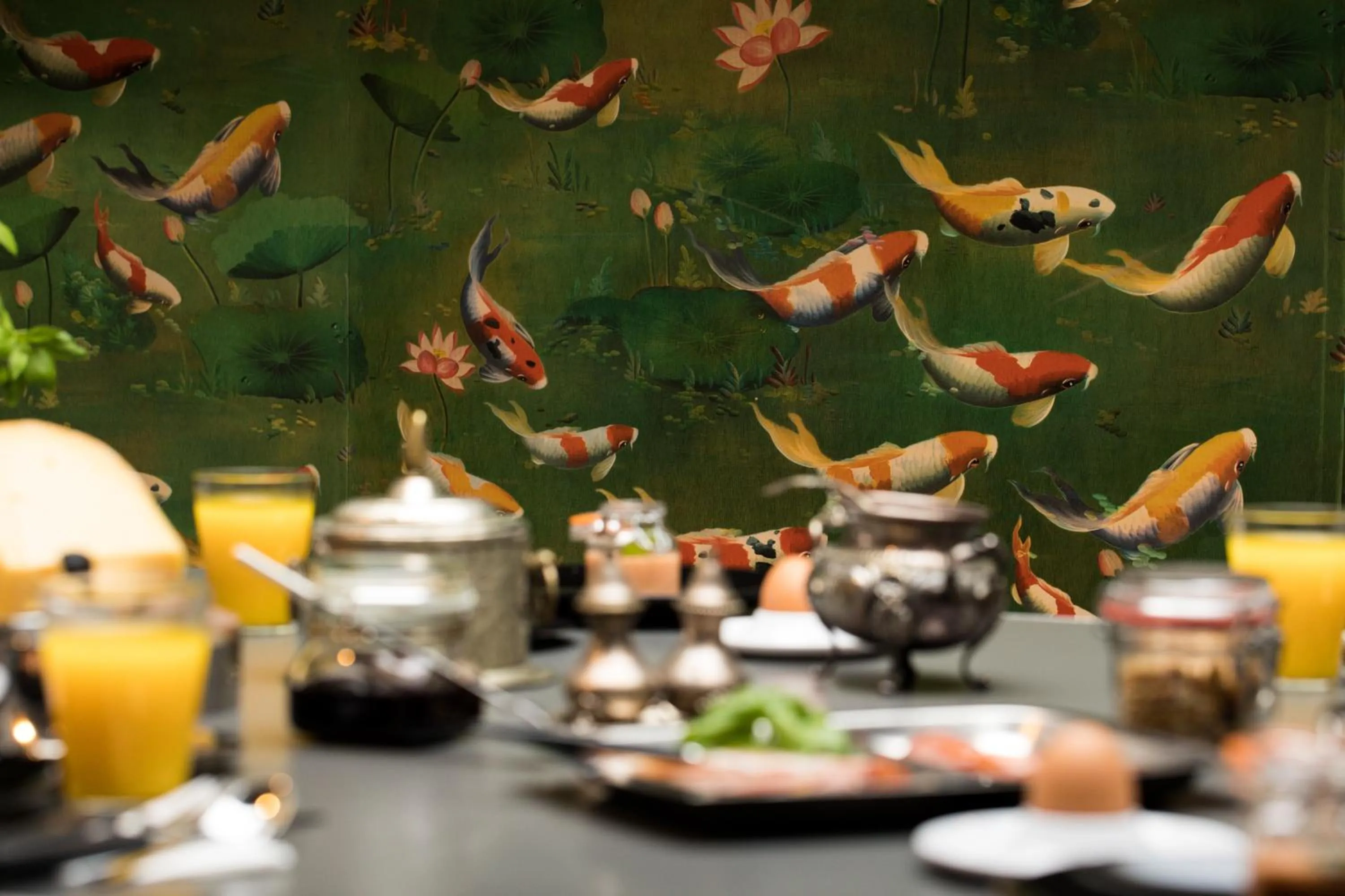 Food close-up in B&B Habitat