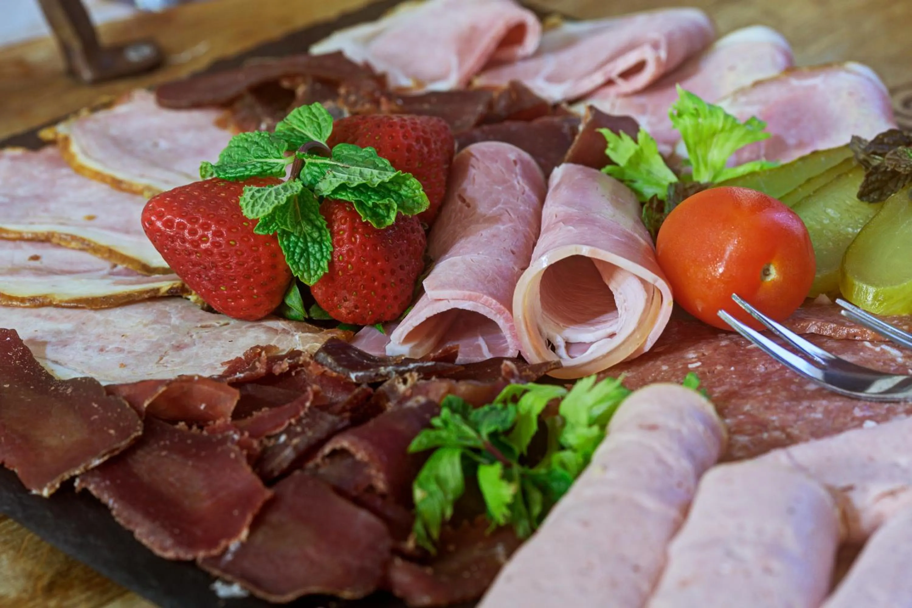 Food close-up in Organic Stay Guesthouse