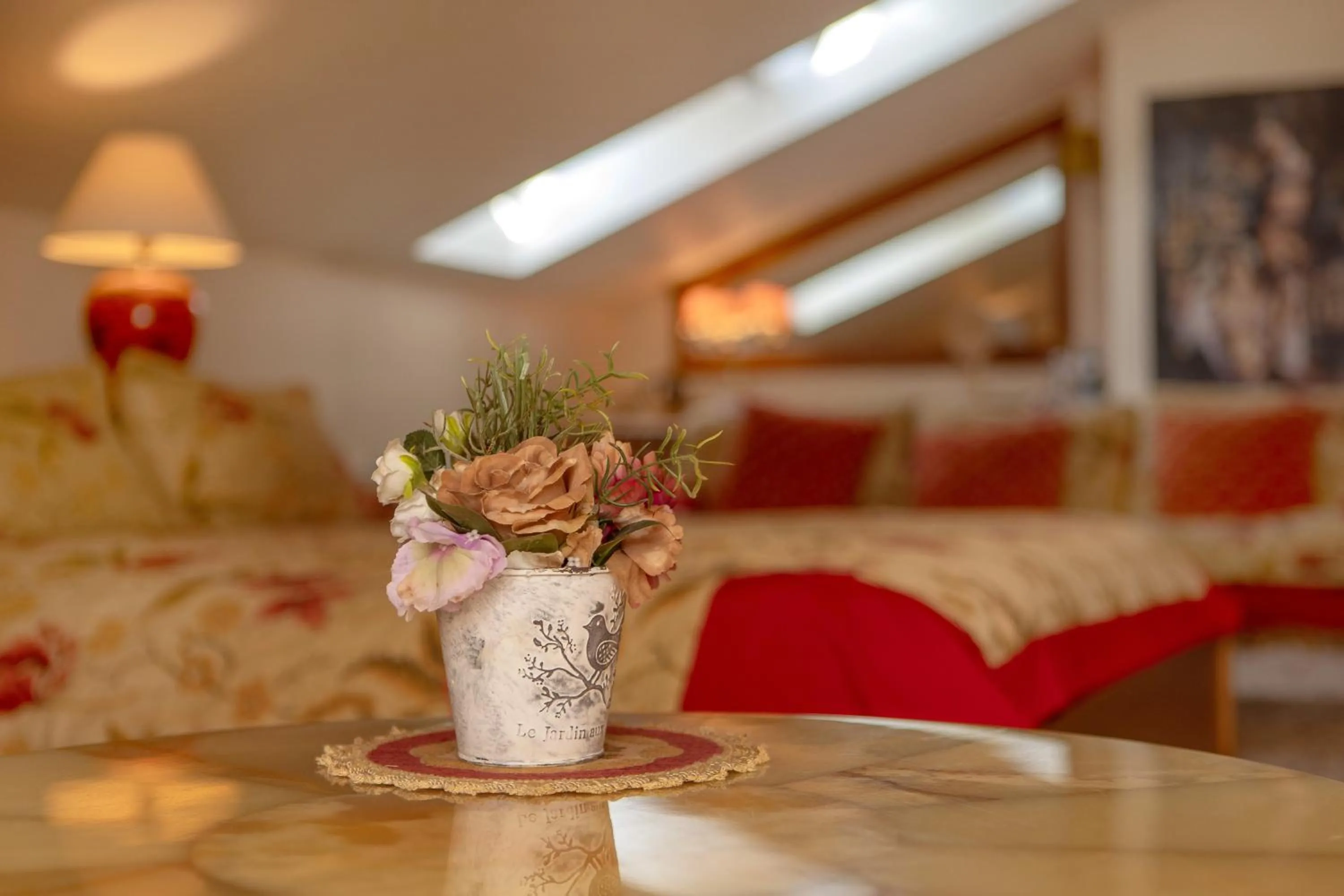 Bed in Pažaislis Park Hotel