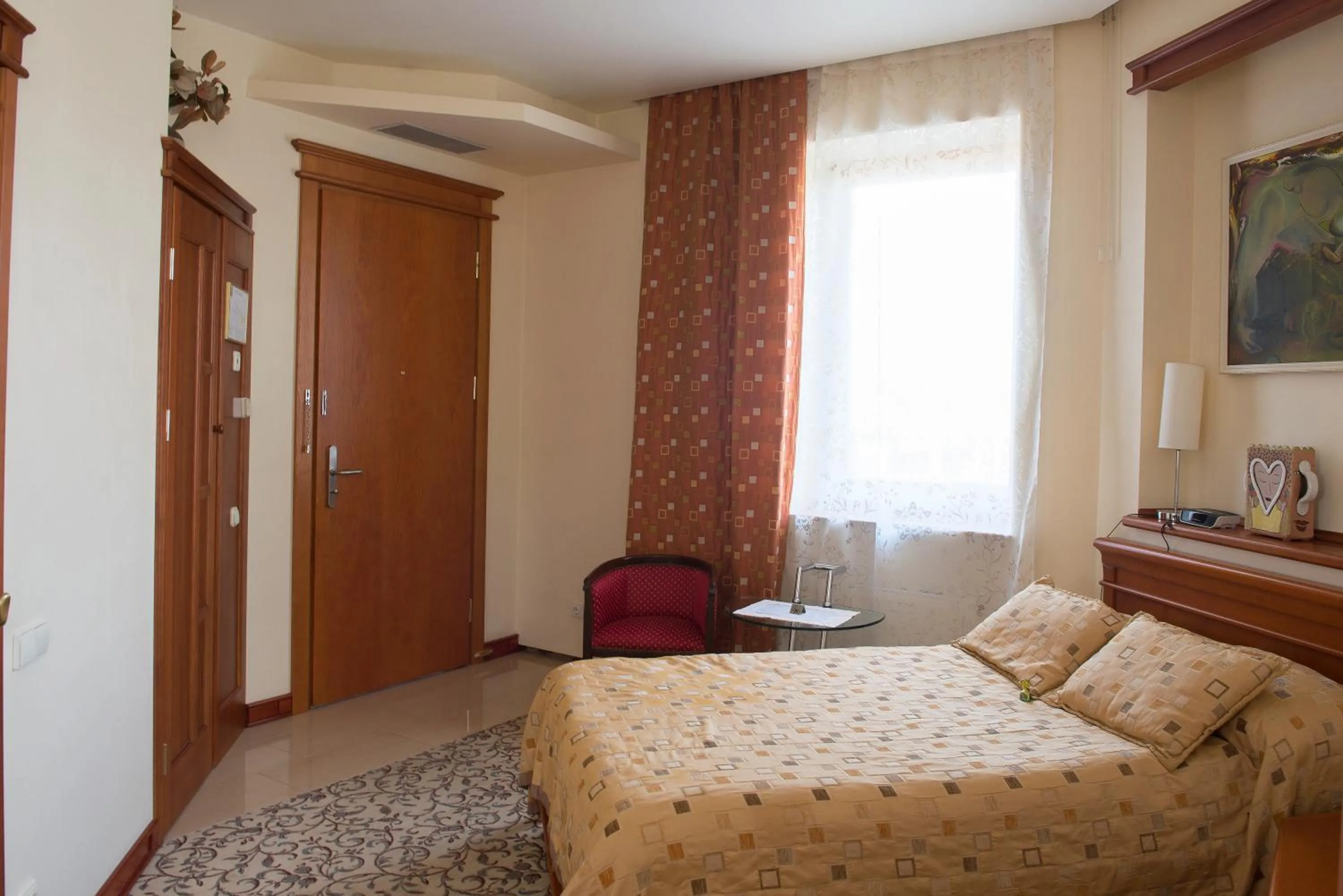 Bed in Pažaislis Park Hotel