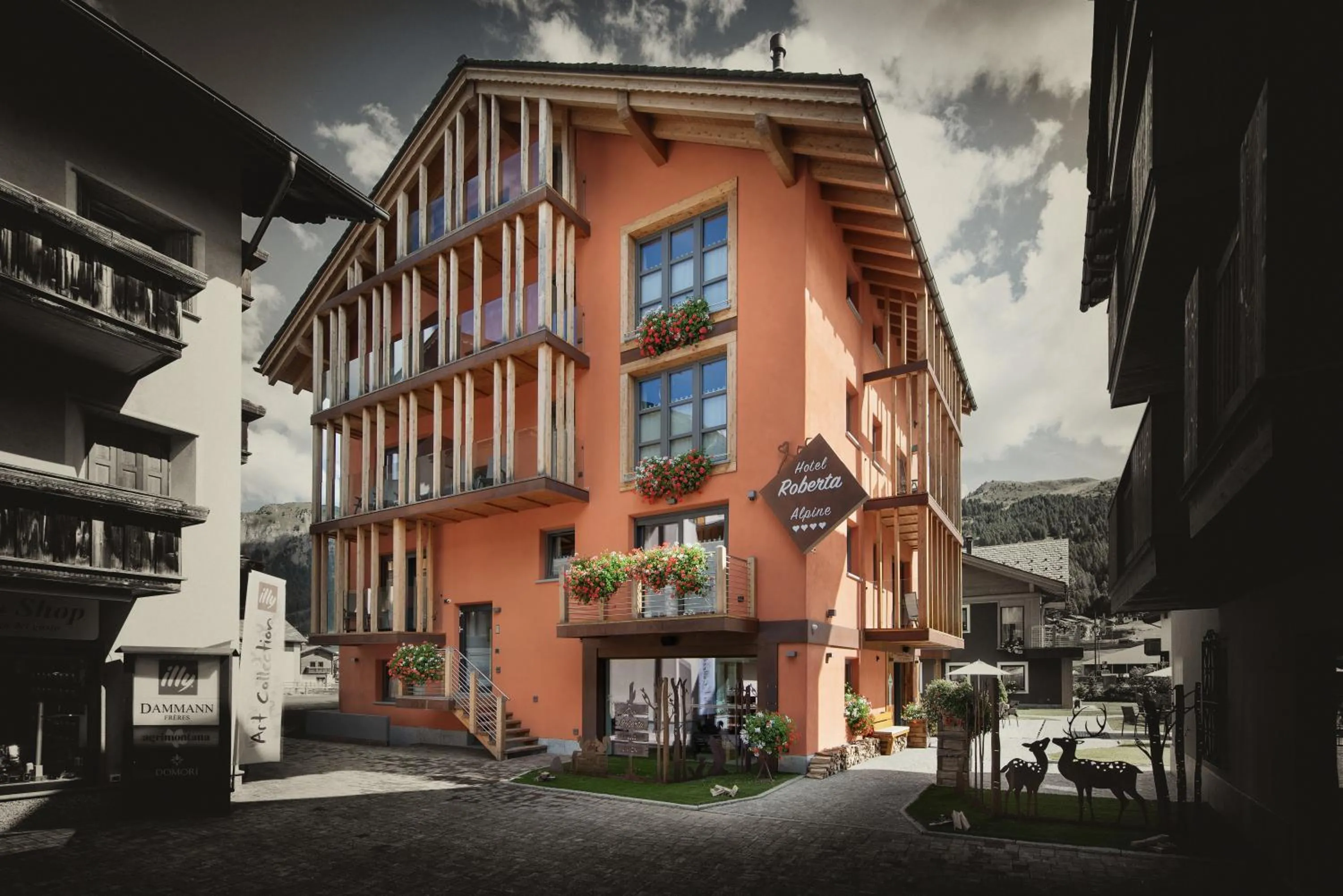 Property building in Hotel Roberta Alpine Adults only