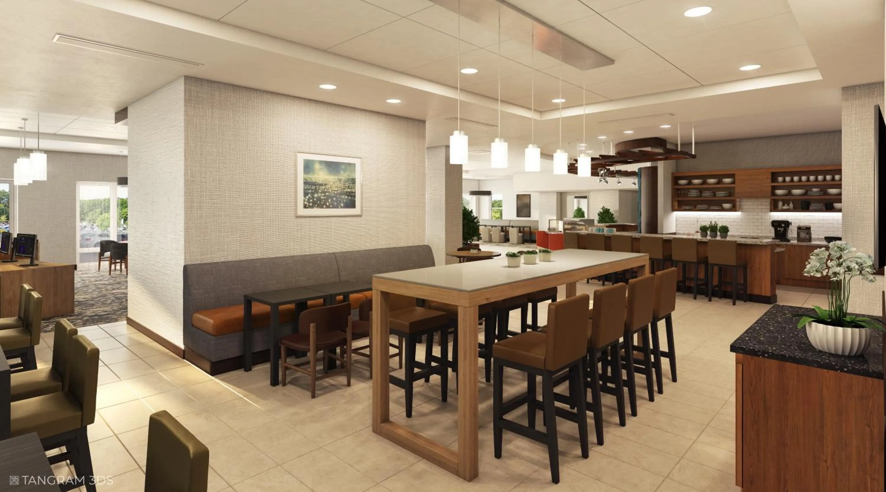 Restaurant/places to eat in Hyatt Place Boston/Braintree