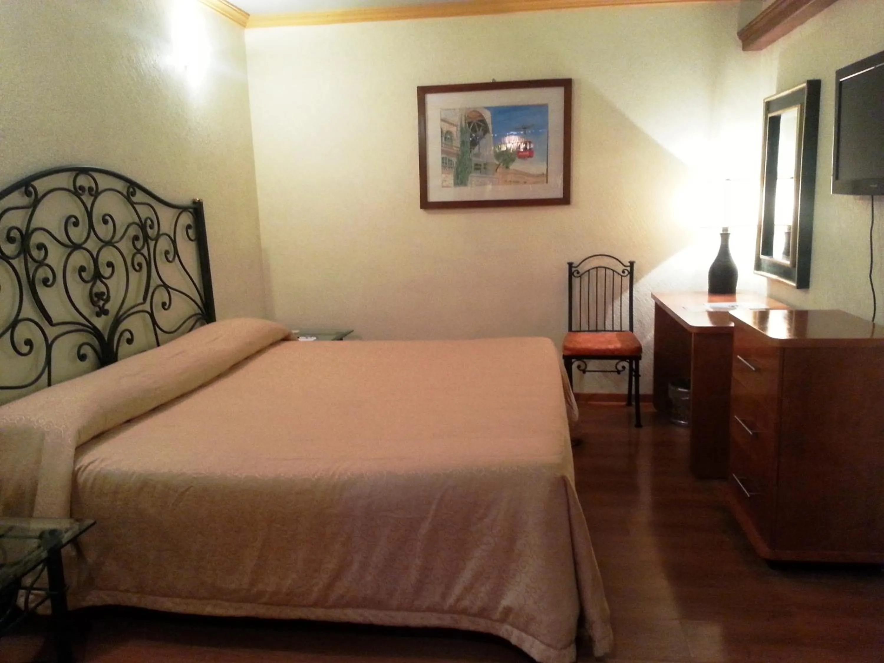 Bed in Hotel La Finca del Minero