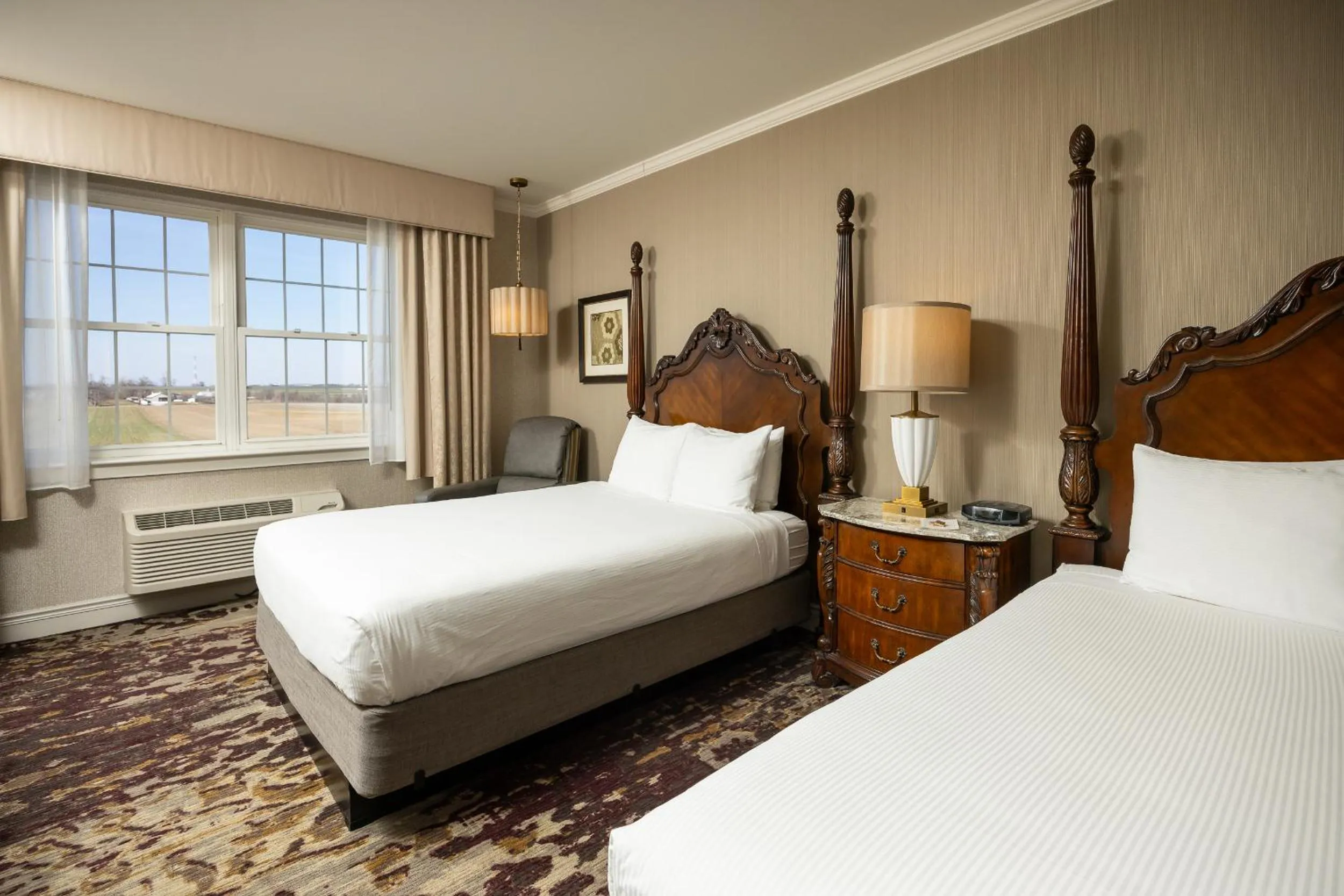 View (from property/room), Bed in AmishView Inn & Suites