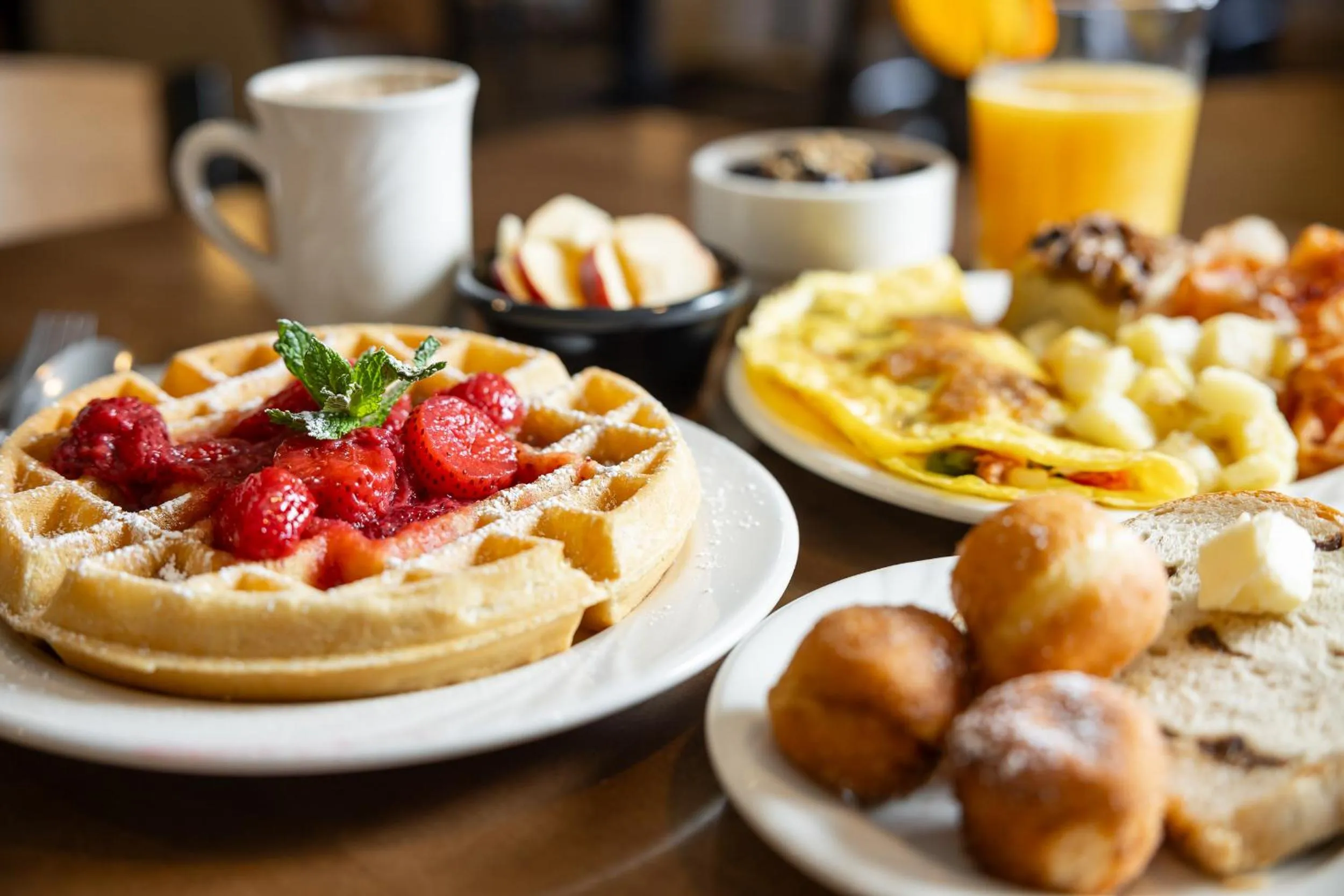 Breakfast in AmishView Inn & Suites