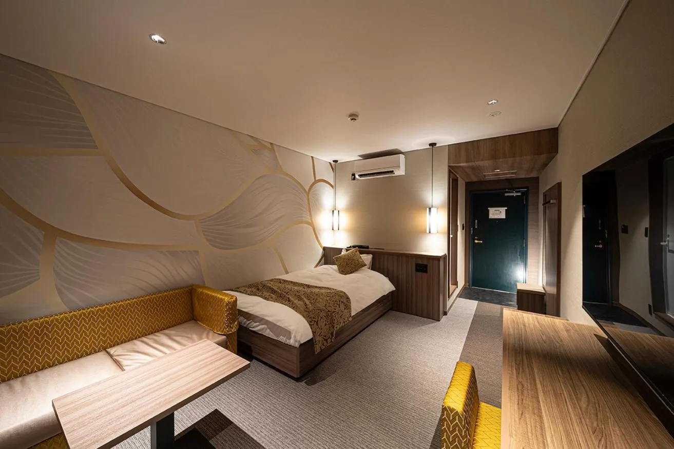 Photo of the whole room, Bed in Kojima Puchi Hotel