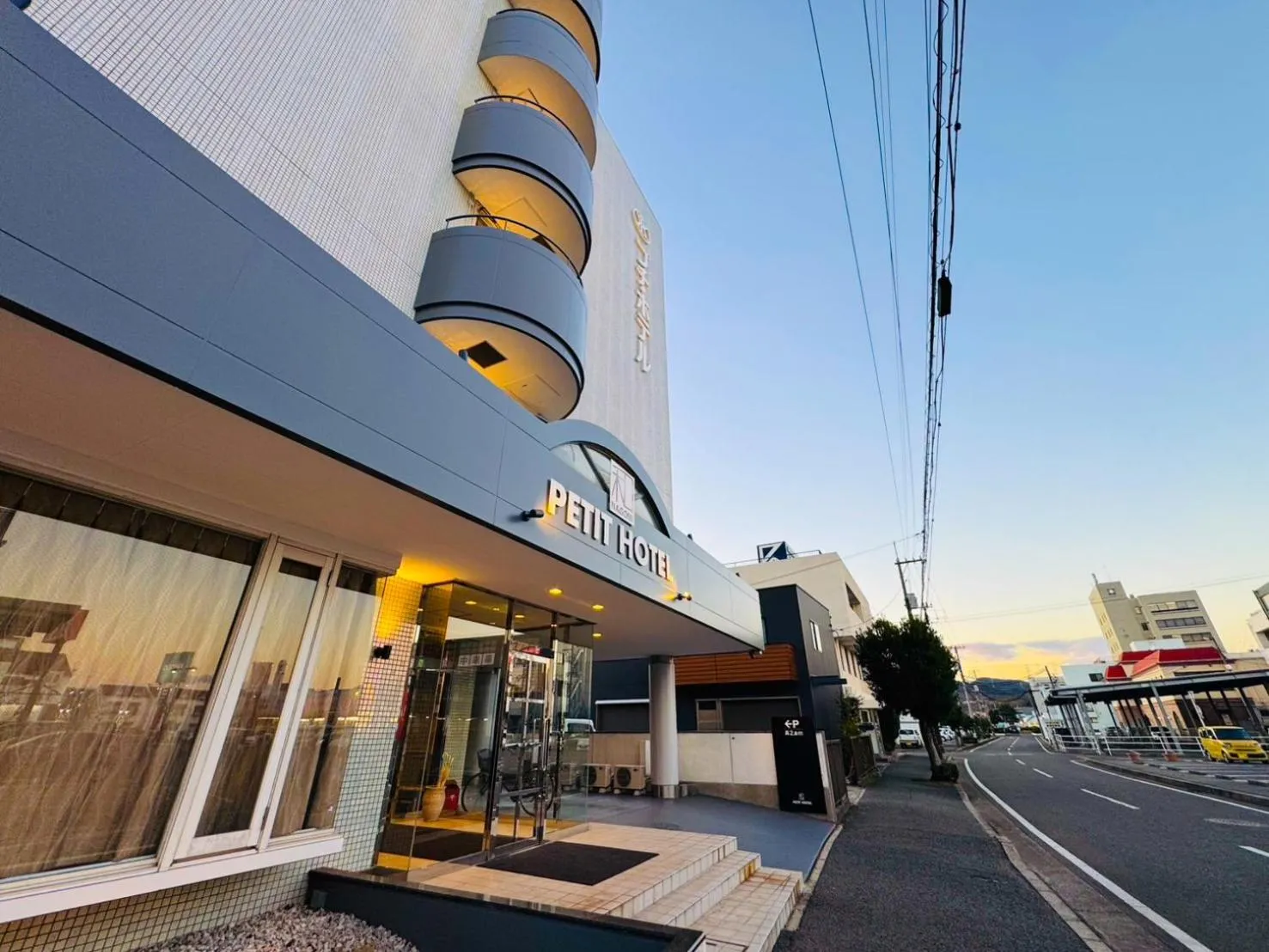 Property building in Kojima Puchi Hotel