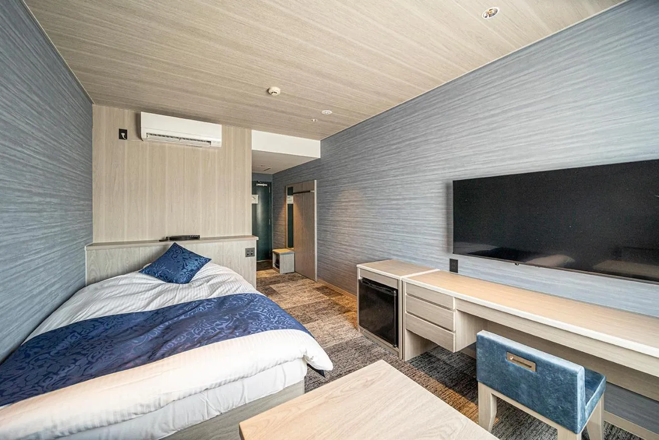 Photo of the whole room, Bed in Kojima Puchi Hotel