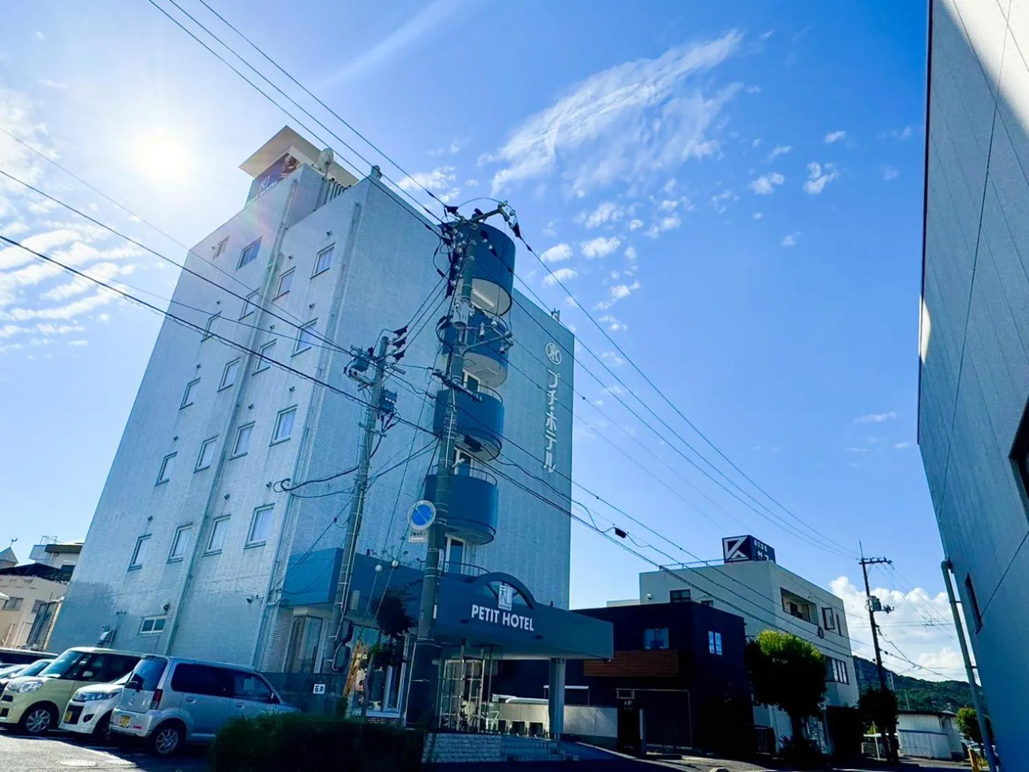 Property building in Kojima Puchi Hotel