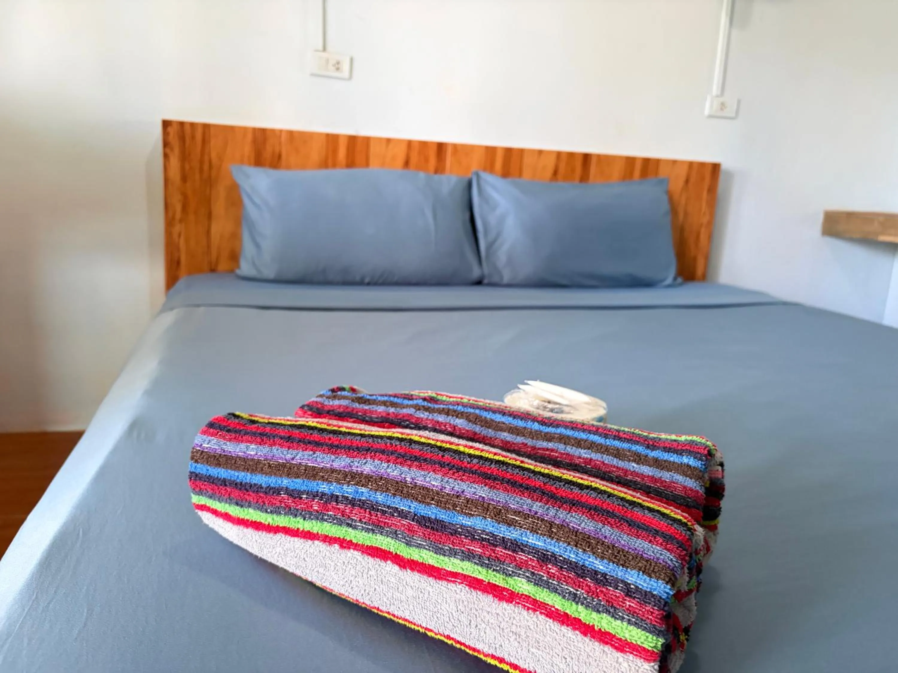 Bed in Ocean View Resort
